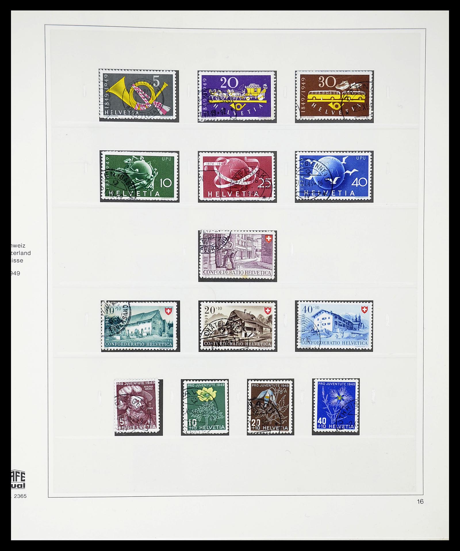 34645 065 - Postzegelverzameling 34645 Zwitserland 1854-2007.