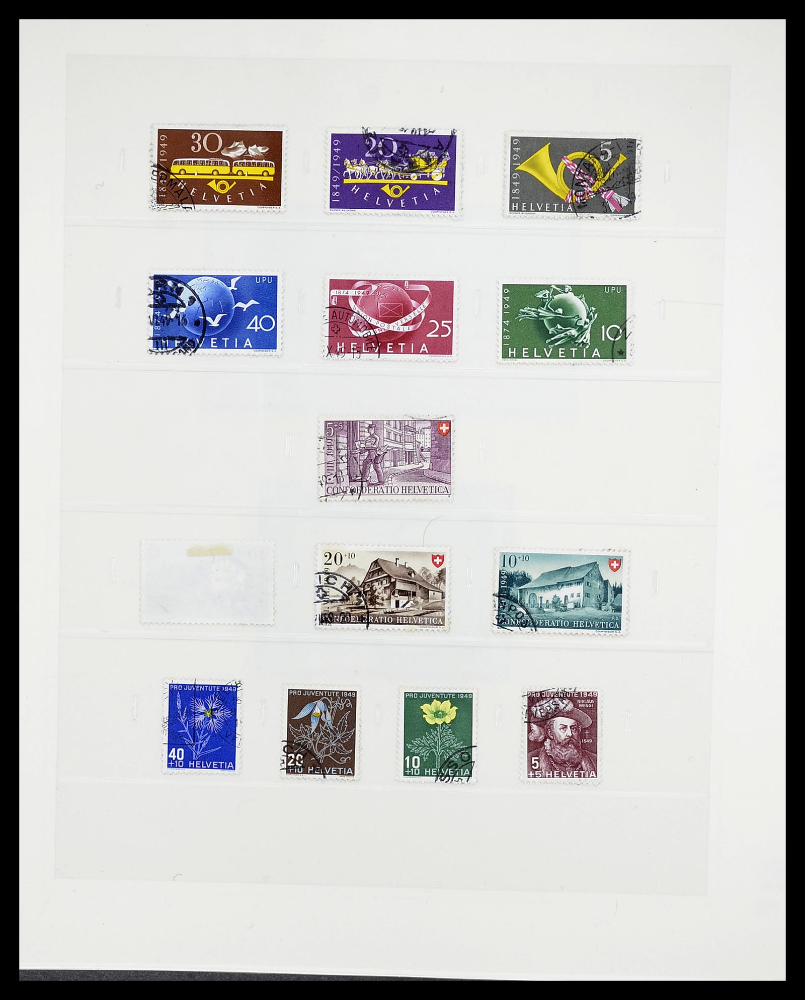 34645 066 - Stamp Collection 34645 Switzerland 1854-2007.