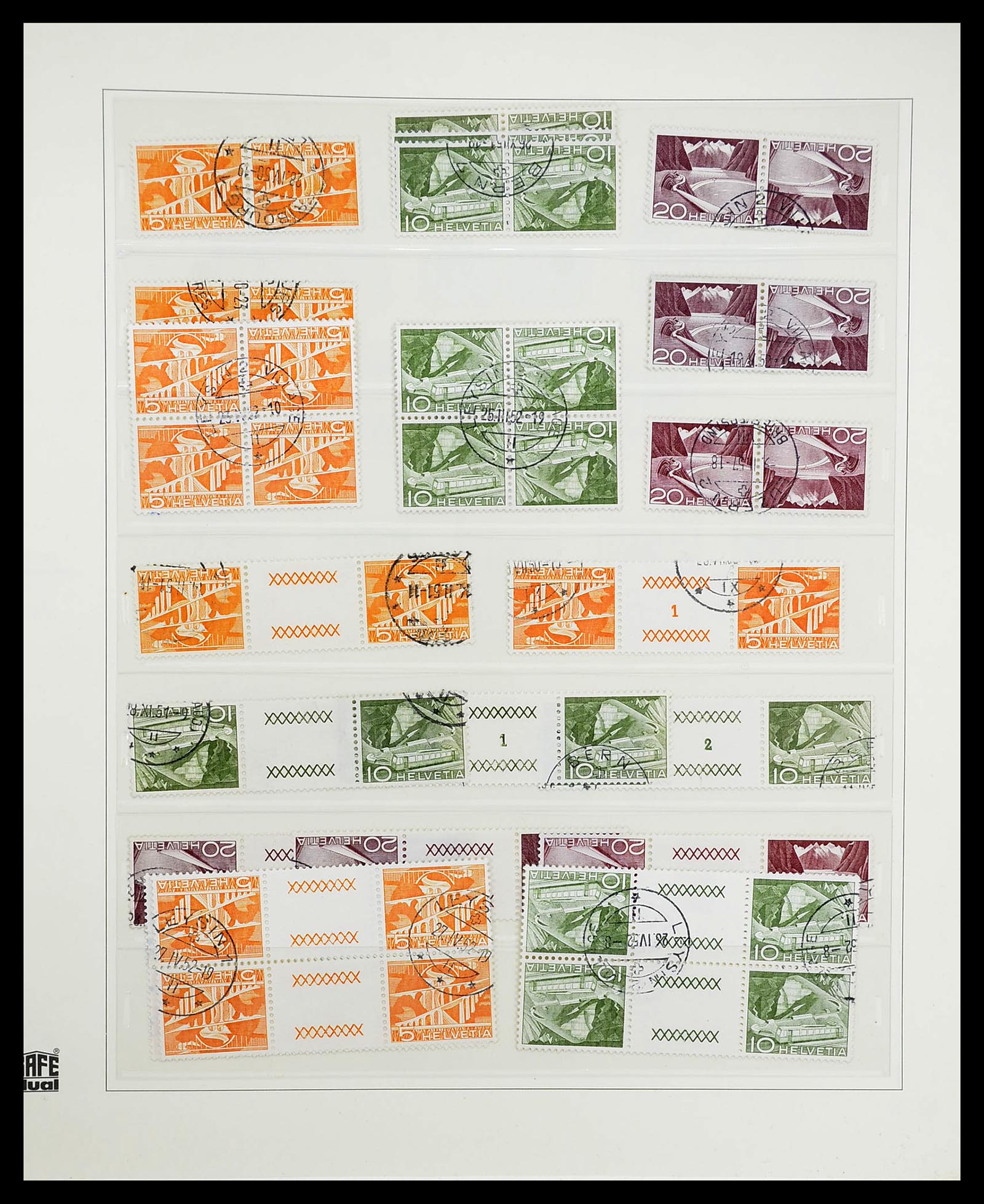 34645 069 - Postzegelverzameling 34645 Zwitserland 1854-2007.