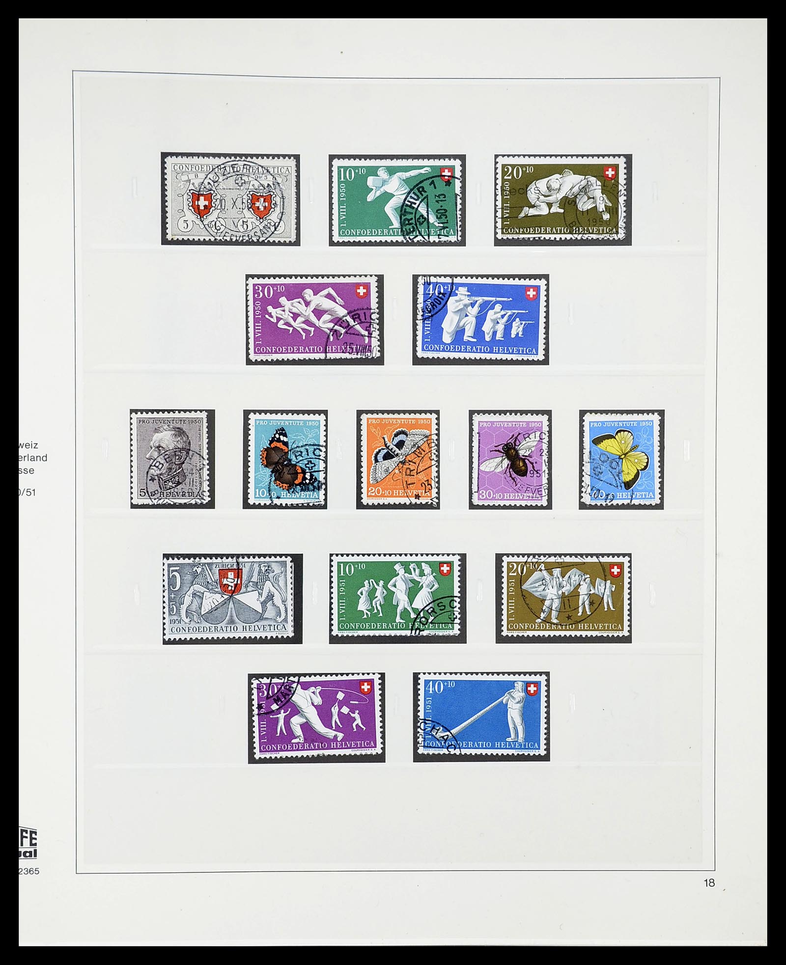 34645 071 - Postzegelverzameling 34645 Zwitserland 1854-2007.