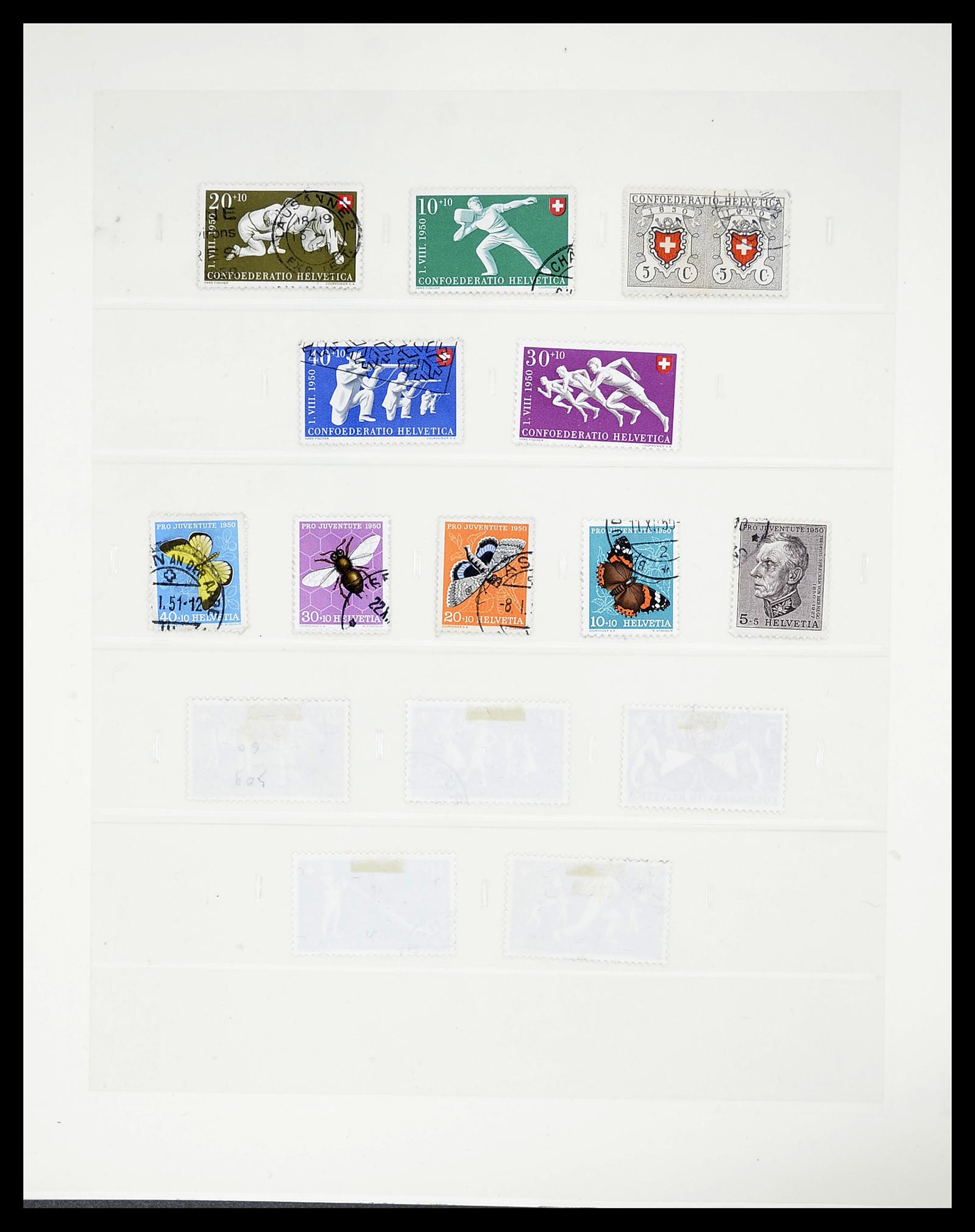 34645 072 - Stamp Collection 34645 Switzerland 1854-2007.