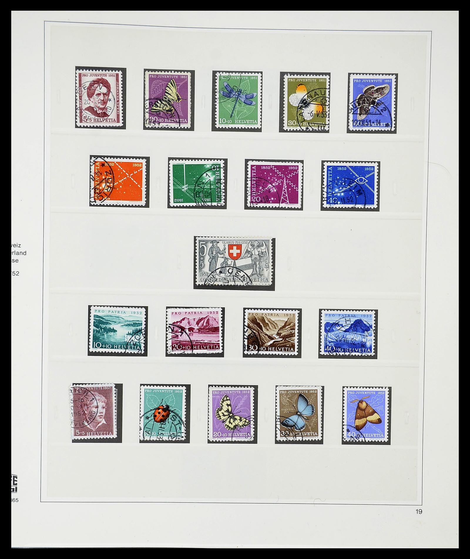 34645 073 - Stamp Collection 34645 Switzerland 1854-2007.