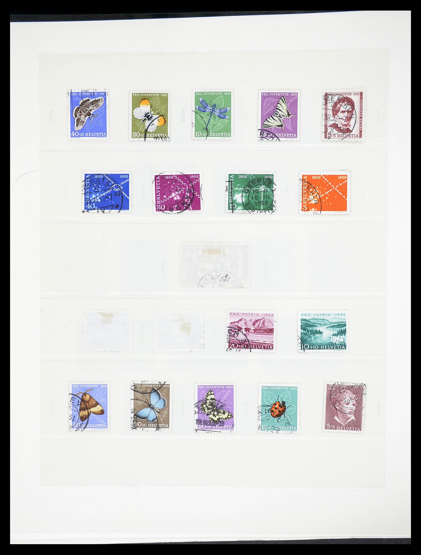 34645 074 - Stamp Collection 34645 Switzerland 1854-2007.