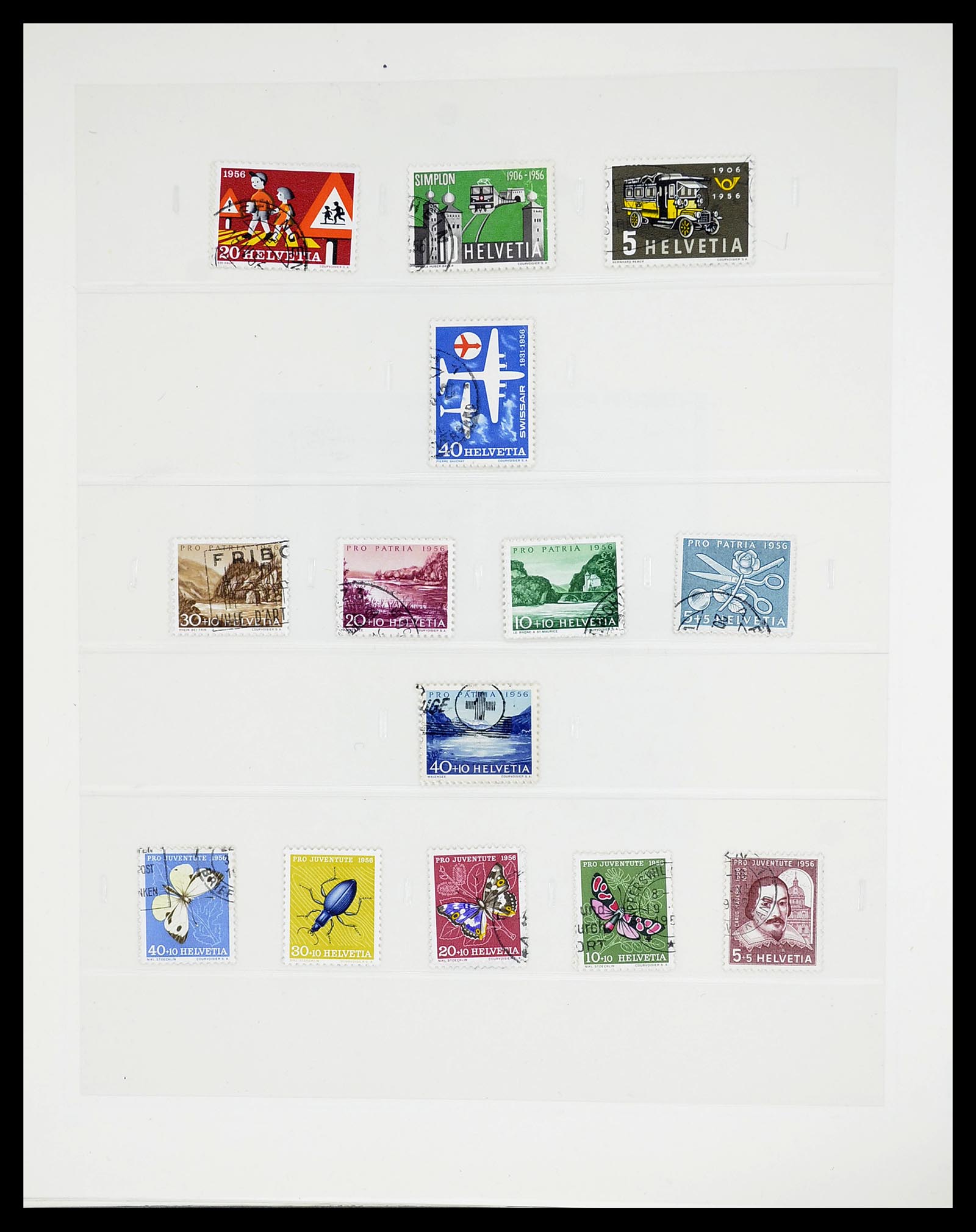 34645 083 - Postzegelverzameling 34645 Zwitserland 1854-2007.