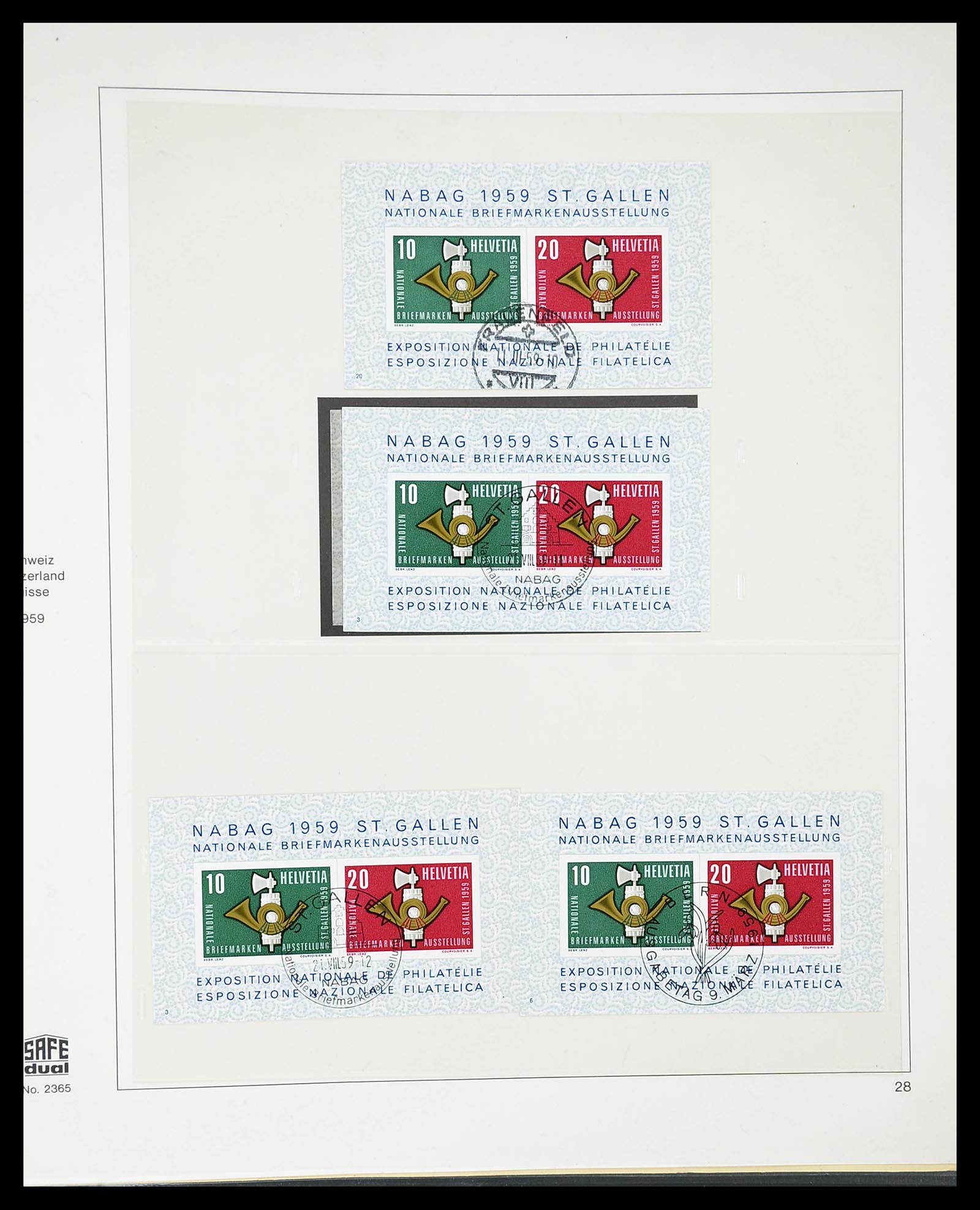 34645 090 - Stamp Collection 34645 Switzerland 1854-2007.