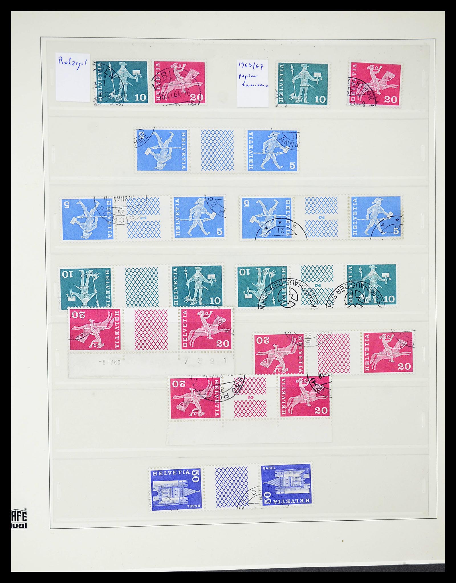 34645 096 - Postzegelverzameling 34645 Zwitserland 1854-2007.