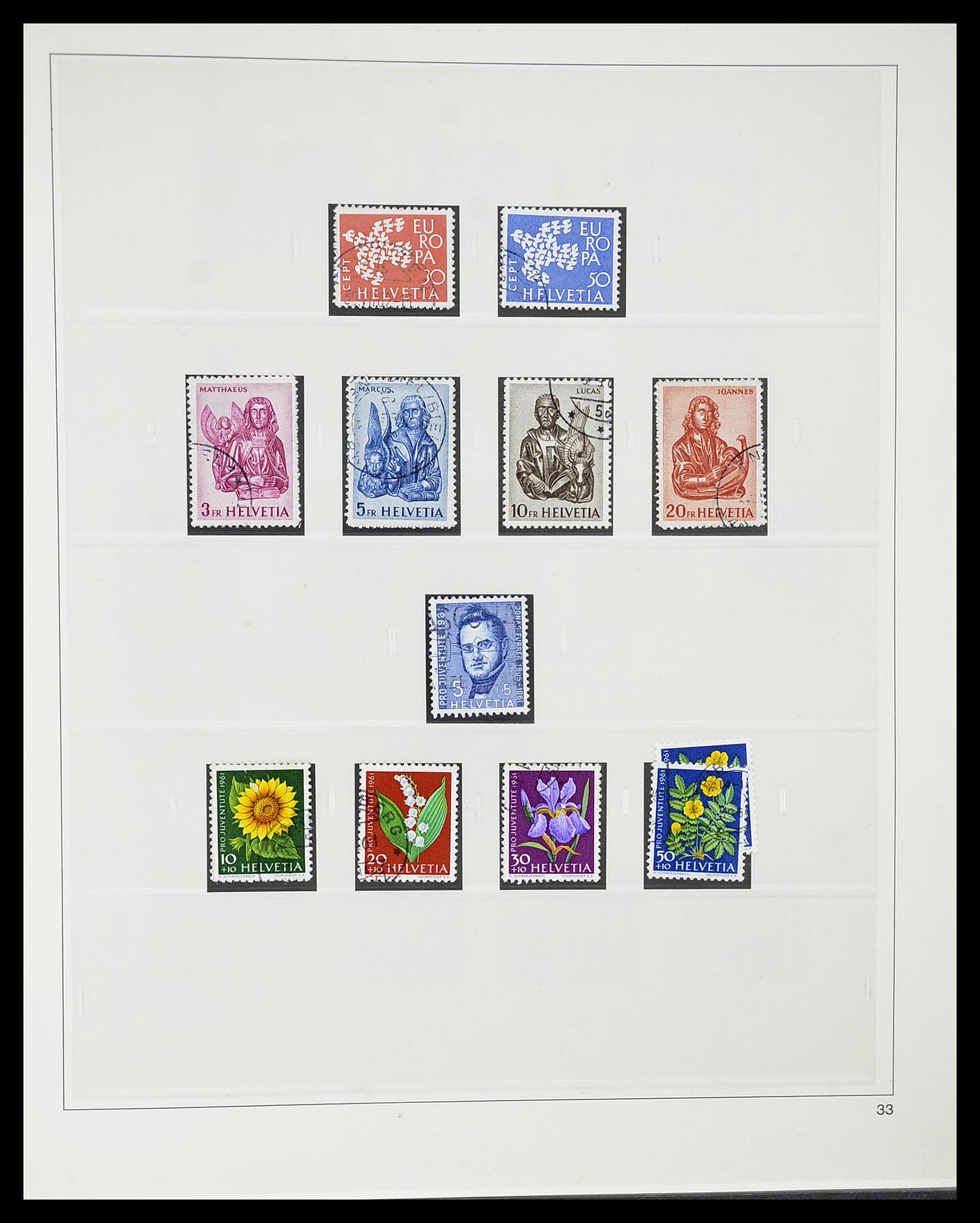34645 099 - Stamp Collection 34645 Switzerland 1854-2007.