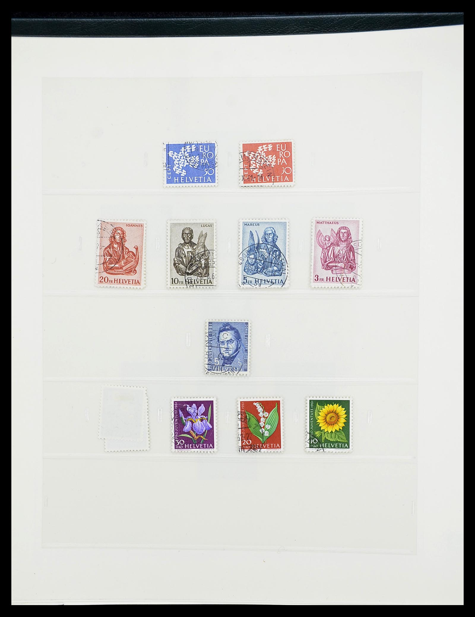 34645 100 - Postzegelverzameling 34645 Zwitserland 1854-2007.
