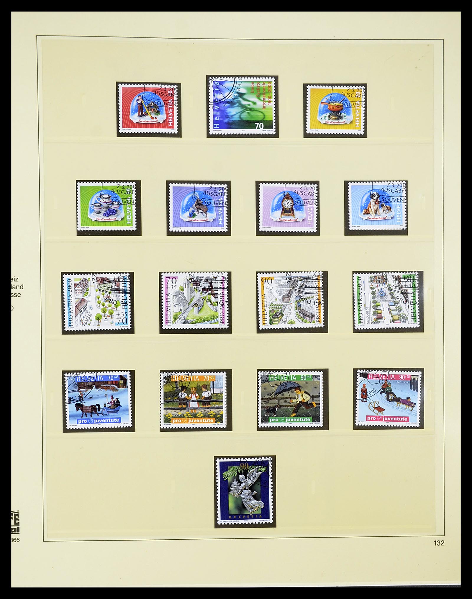 34645 242 - Stamp Collection 34645 Switzerland 1854-2007.