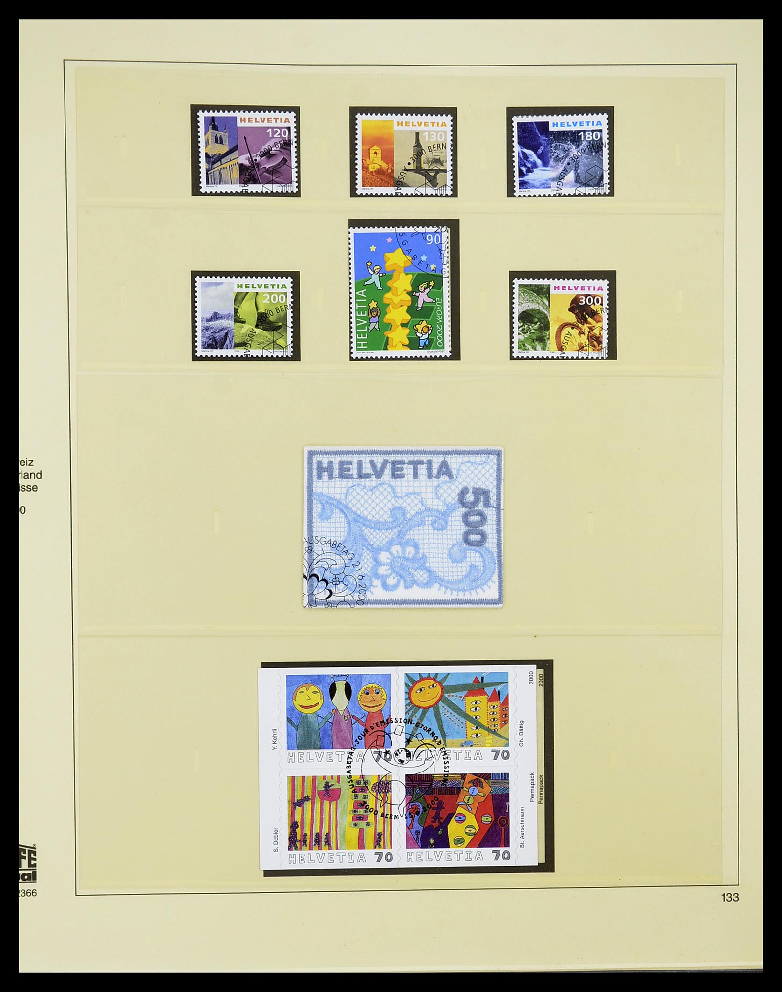 34645 243 - Stamp Collection 34645 Switzerland 1854-2007.