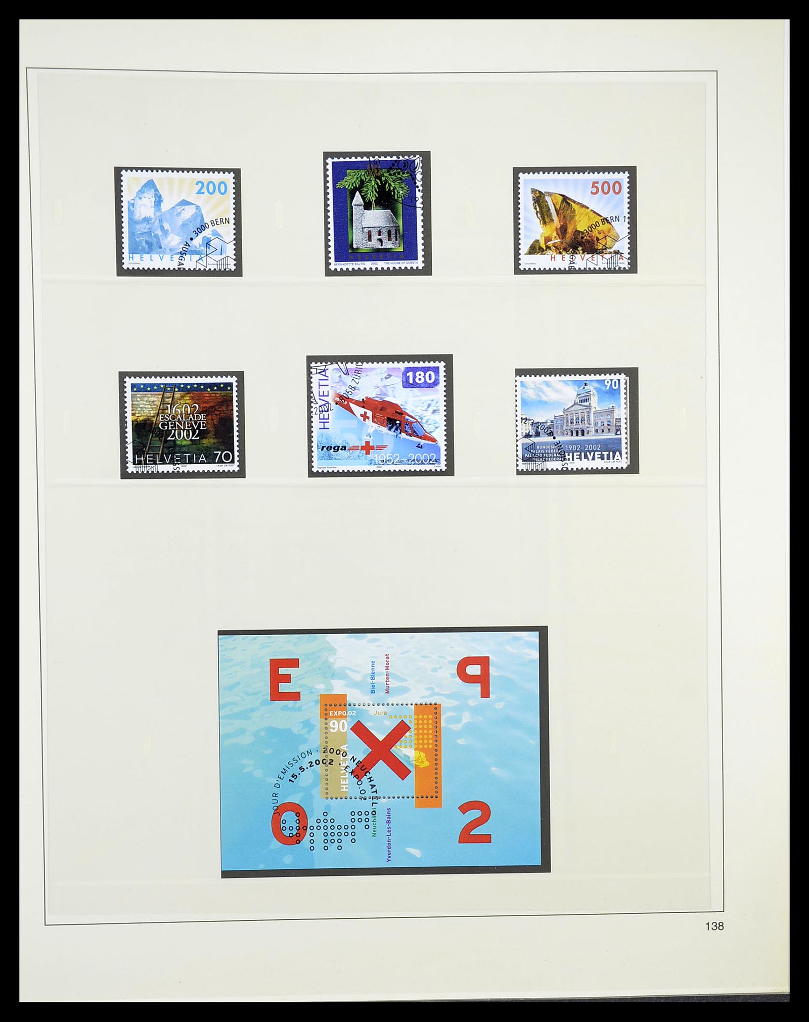 34645 250 - Postzegelverzameling 34645 Zwitserland 1854-2007.