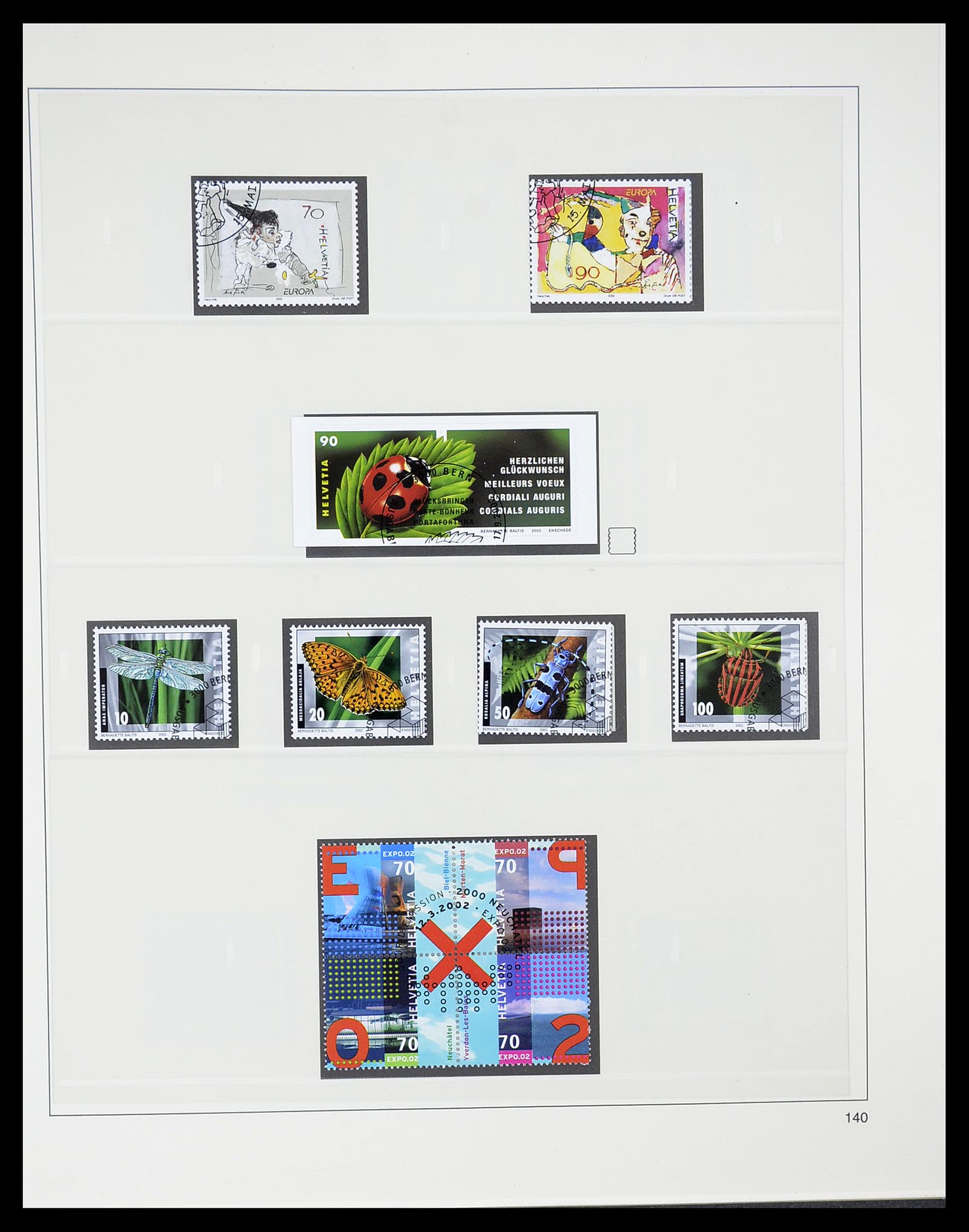 34645 253 - Postzegelverzameling 34645 Zwitserland 1854-2007.