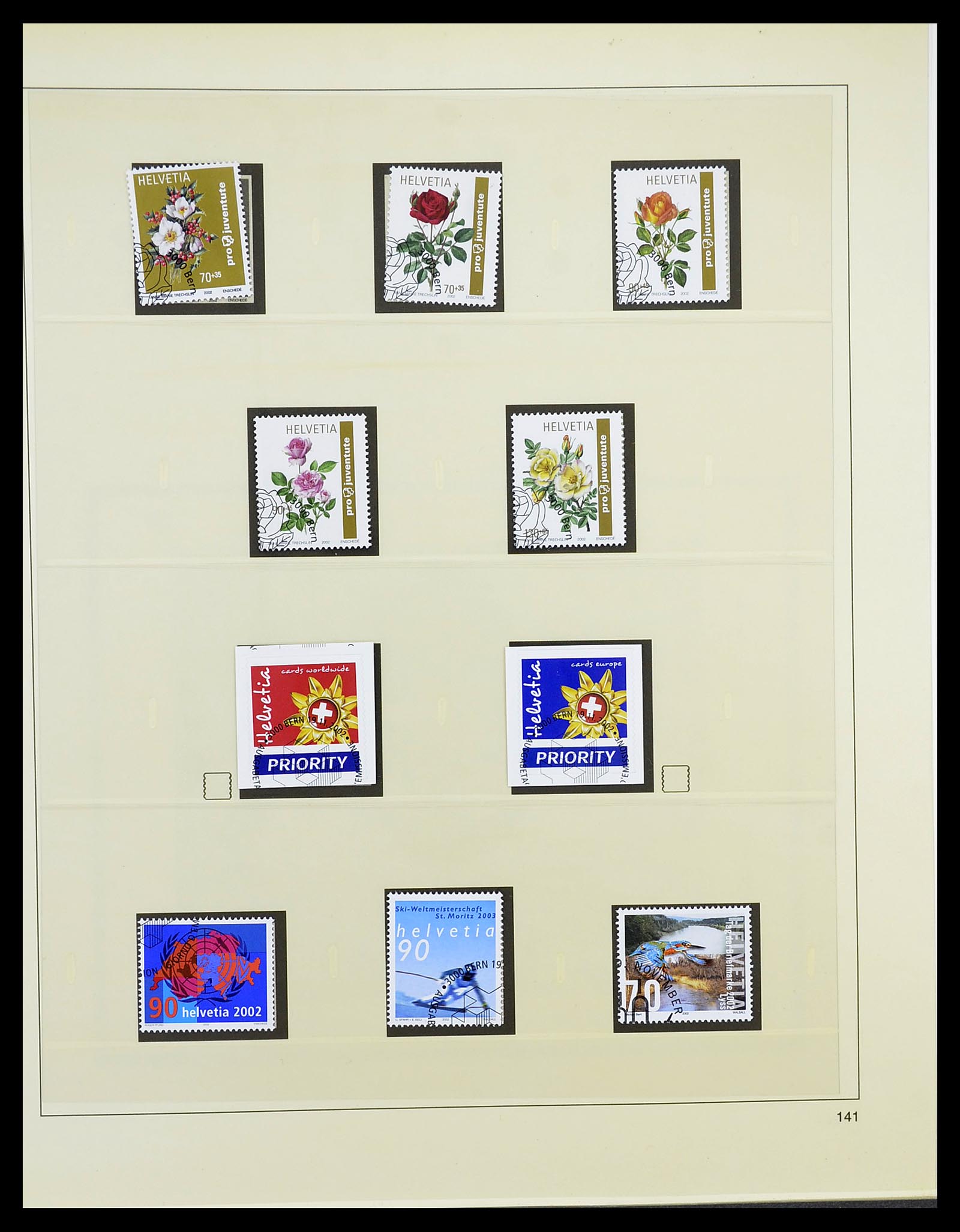 34645 254 - Postzegelverzameling 34645 Zwitserland 1854-2007.
