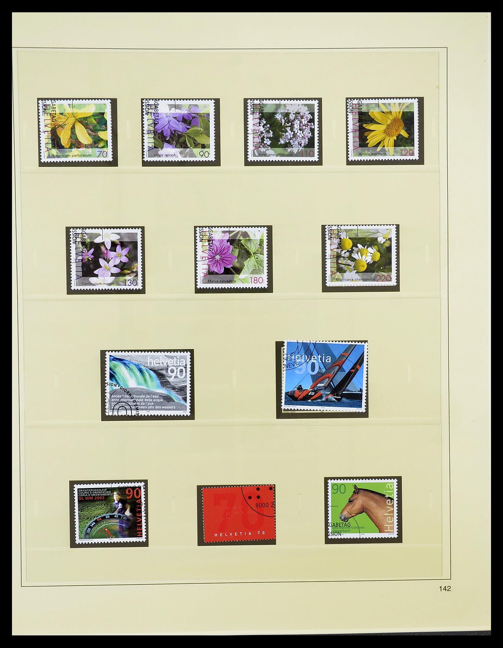 34645 256 - Postzegelverzameling 34645 Zwitserland 1854-2007.