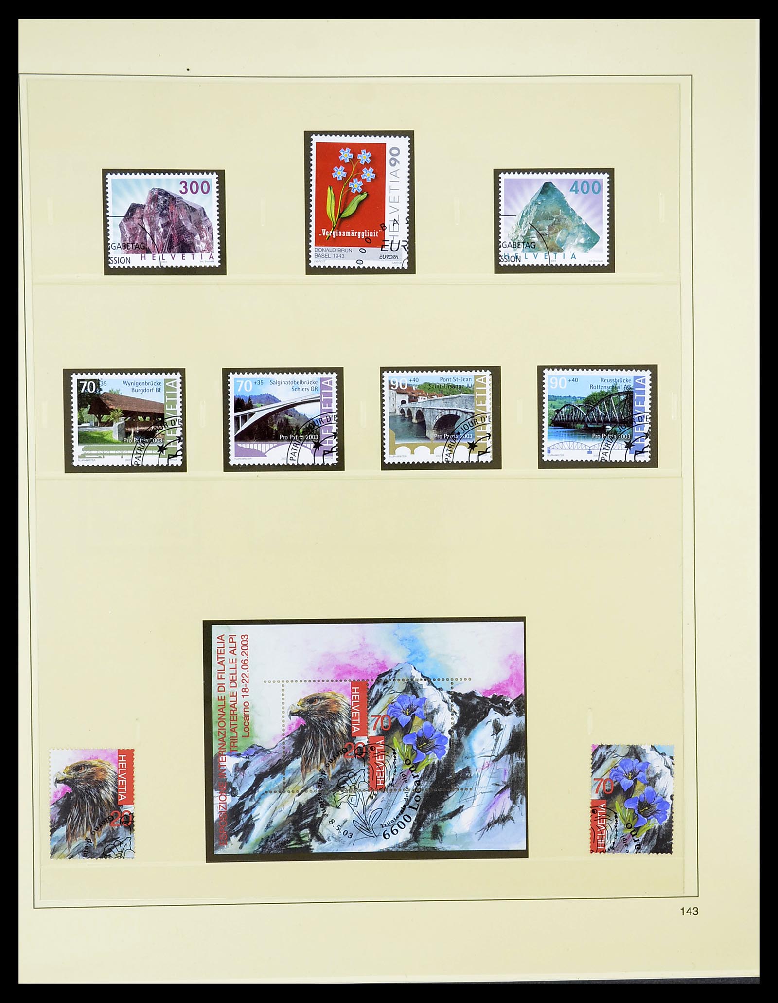 34645 258 - Postzegelverzameling 34645 Zwitserland 1854-2007.
