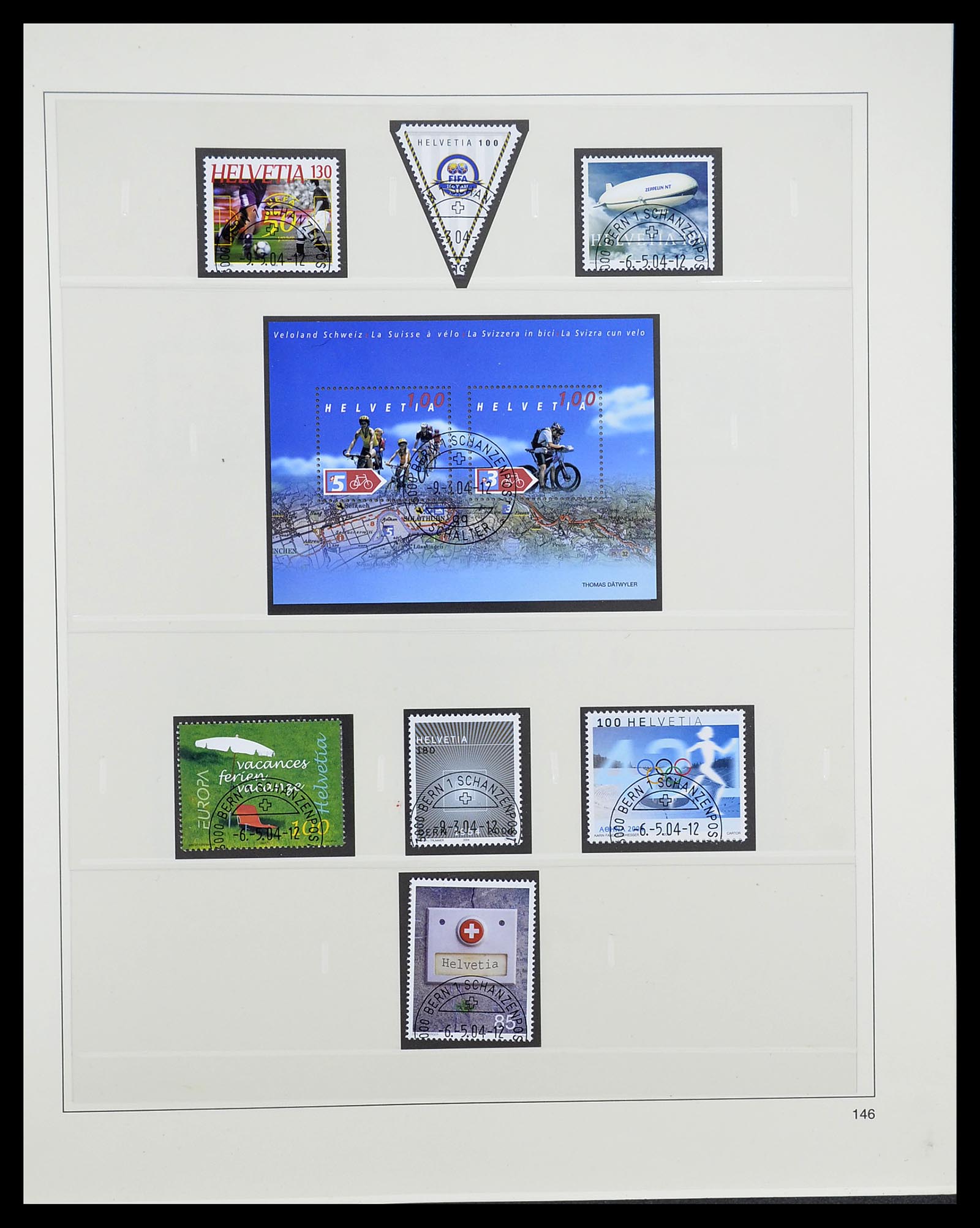 34645 263 - Postzegelverzameling 34645 Zwitserland 1854-2007.