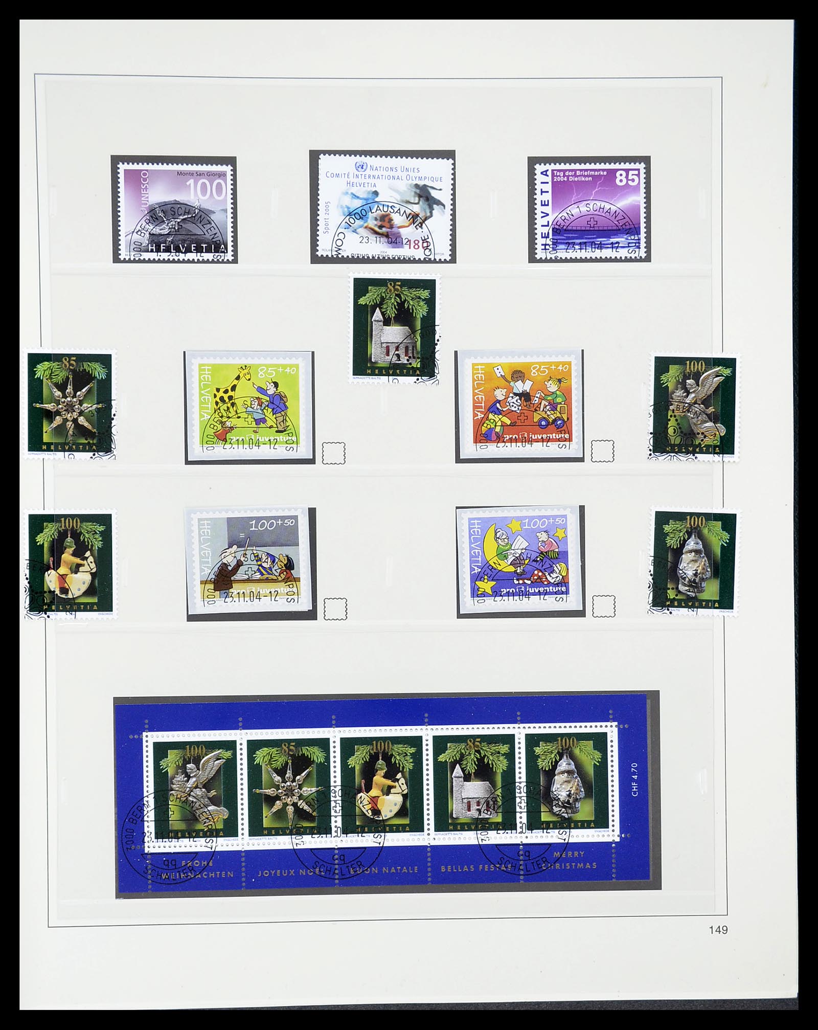 34645 266 - Postzegelverzameling 34645 Zwitserland 1854-2007.
