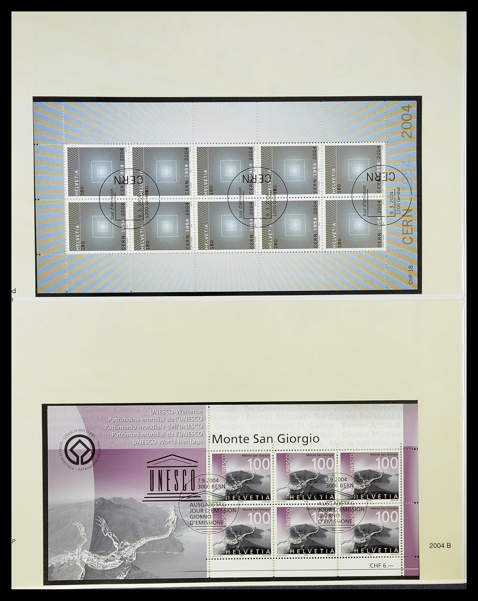 34645 268 - Stamp Collection 34645 Switzerland 1854-2007.