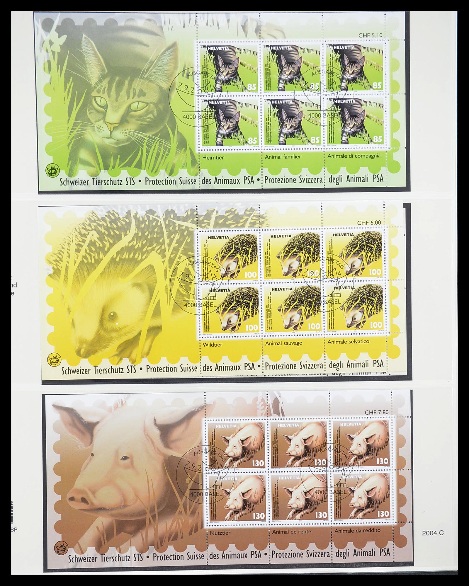 34645 269 - Stamp Collection 34645 Switzerland 1854-2007.