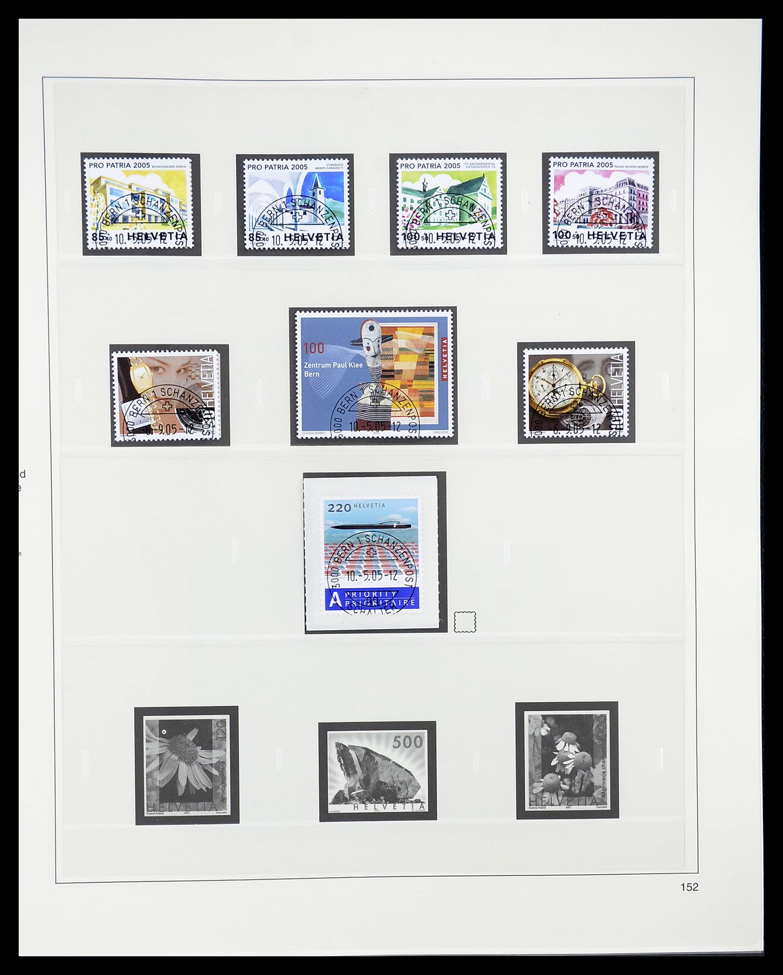 34645 272 - Stamp Collection 34645 Switzerland 1854-2007.