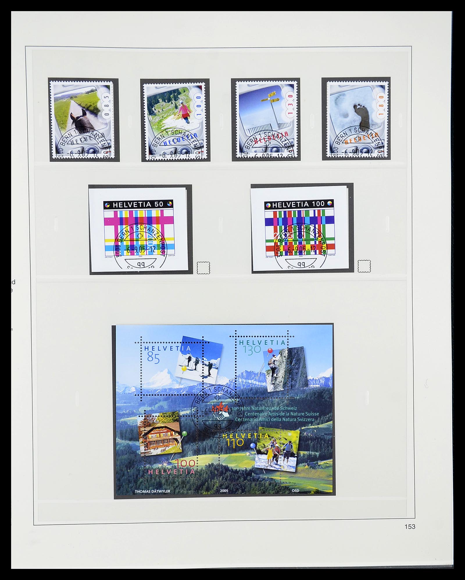 34645 273 - Stamp Collection 34645 Switzerland 1854-2007.