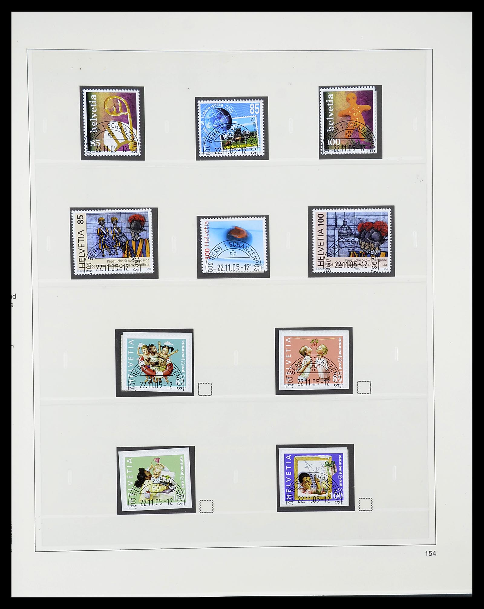 34645 274 - Stamp Collection 34645 Switzerland 1854-2007.