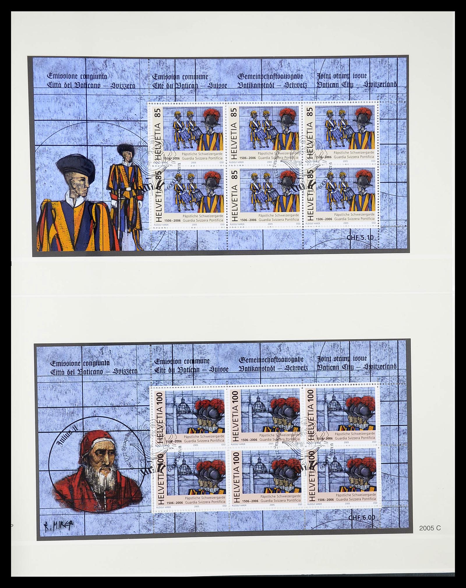 34645 277 - Postzegelverzameling 34645 Zwitserland 1854-2007.