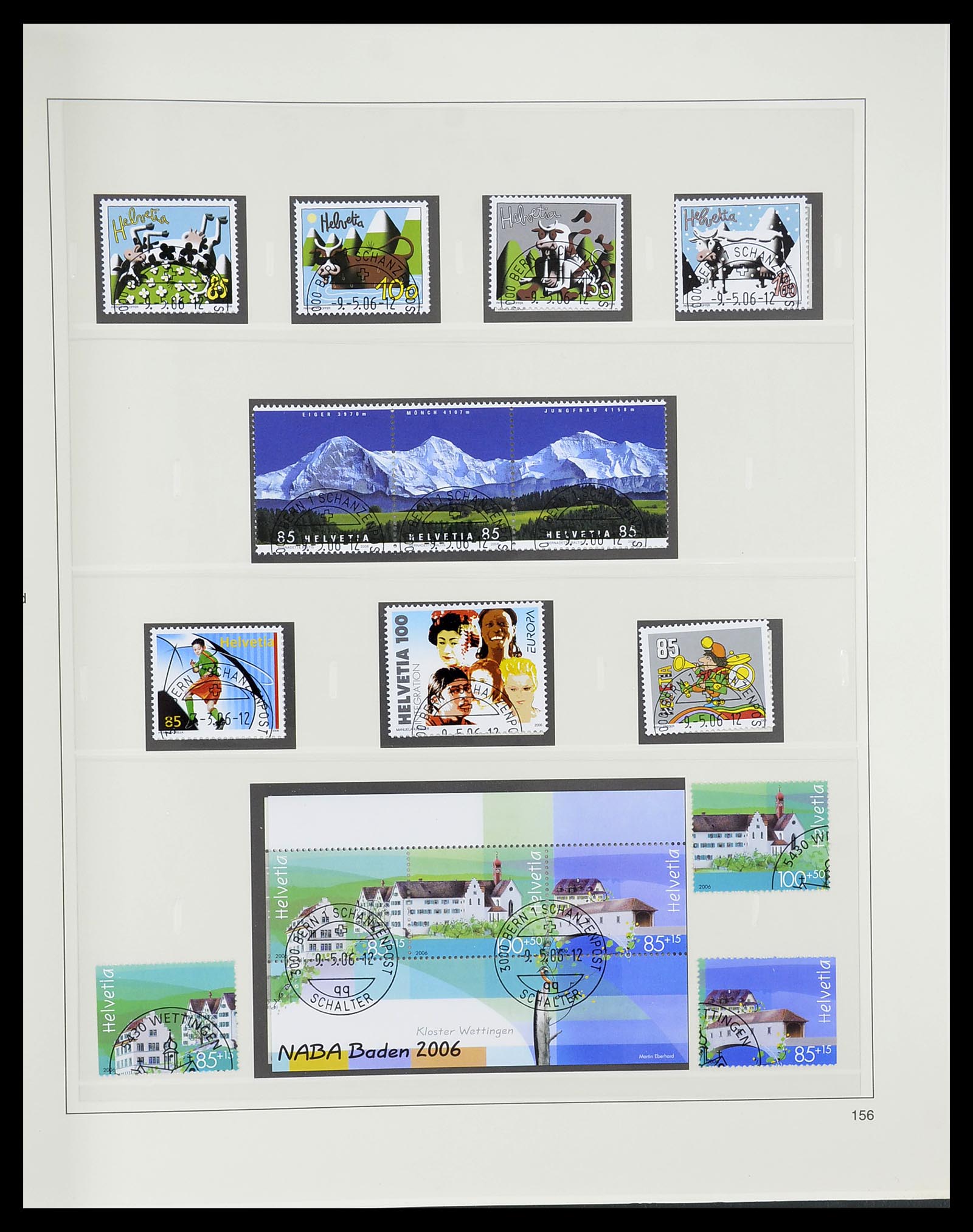 34645 280 - Stamp Collection 34645 Switzerland 1854-2007.