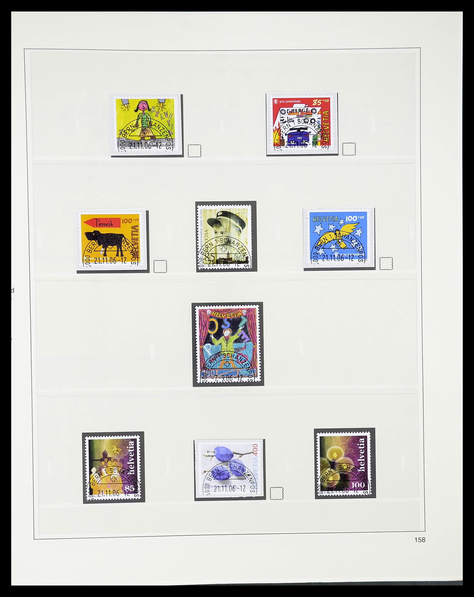 34645 282 - Postzegelverzameling 34645 Zwitserland 1854-2007.