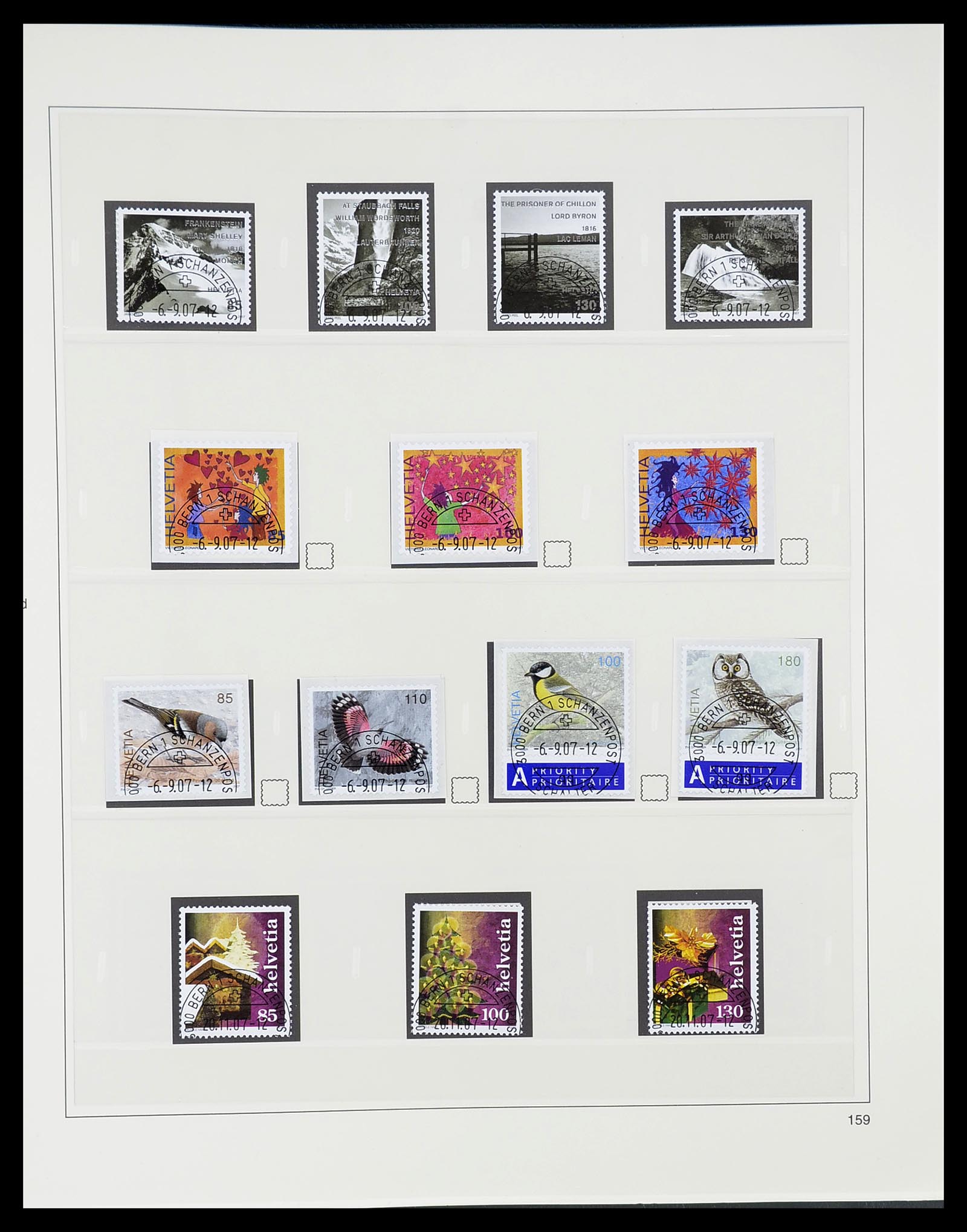 34645 285 - Postzegelverzameling 34645 Zwitserland 1854-2007.