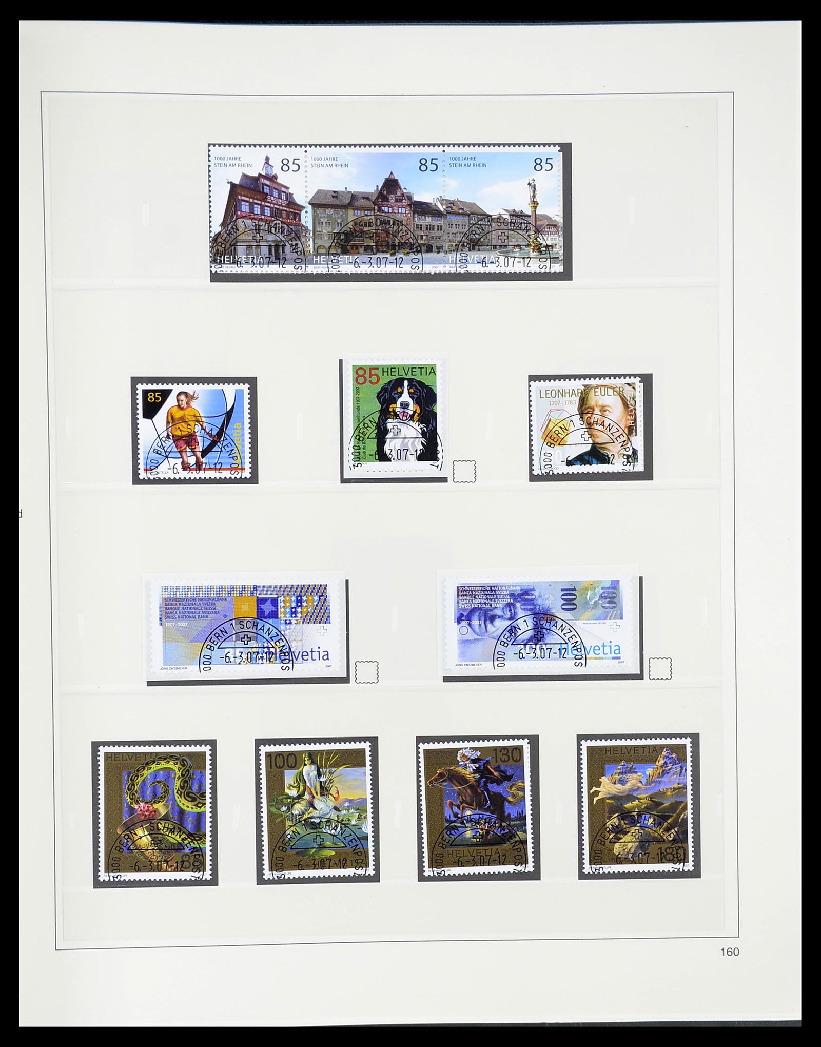 34645 286 - Stamp Collection 34645 Switzerland 1854-2007.