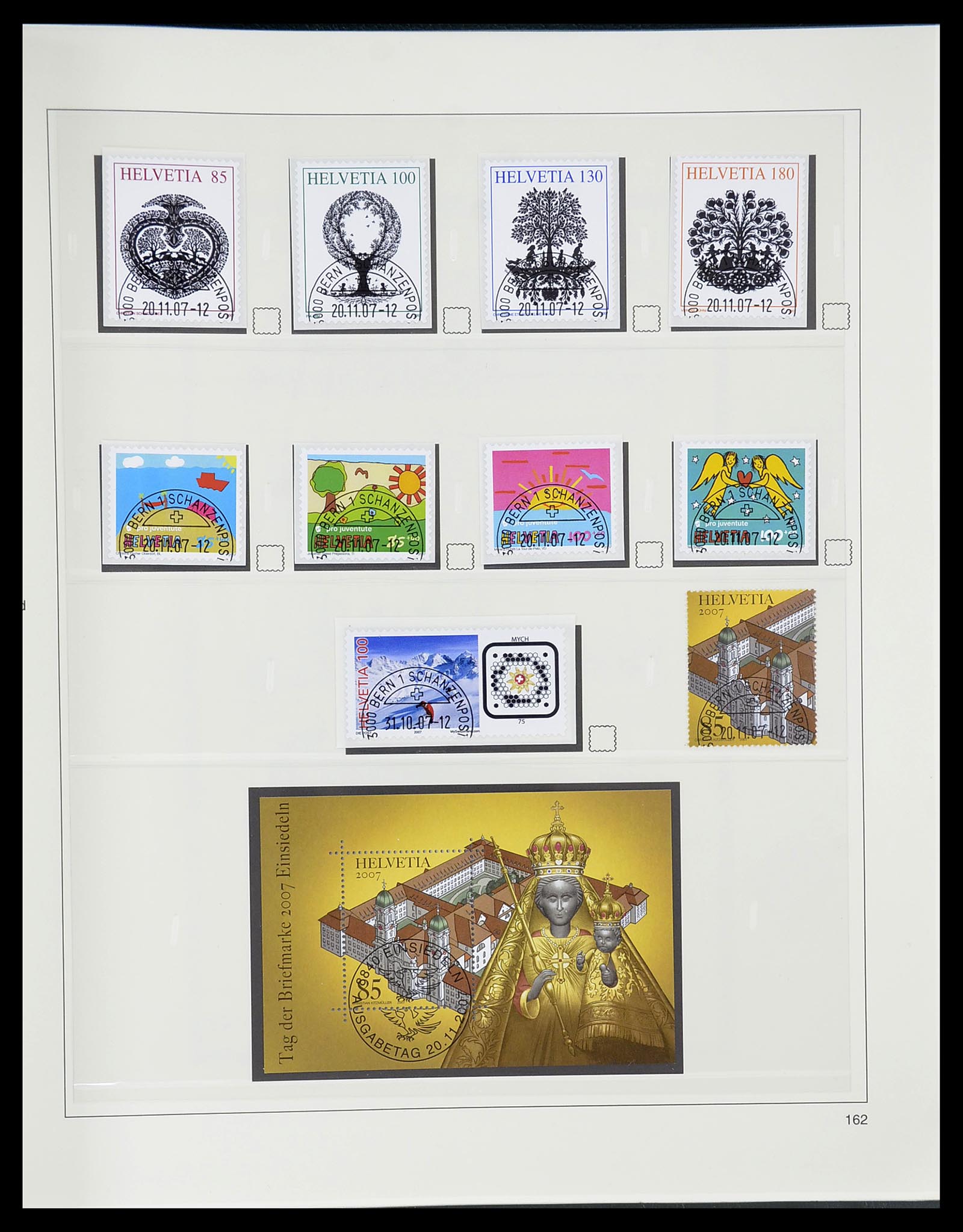 34645 288 - Postzegelverzameling 34645 Zwitserland 1854-2007.