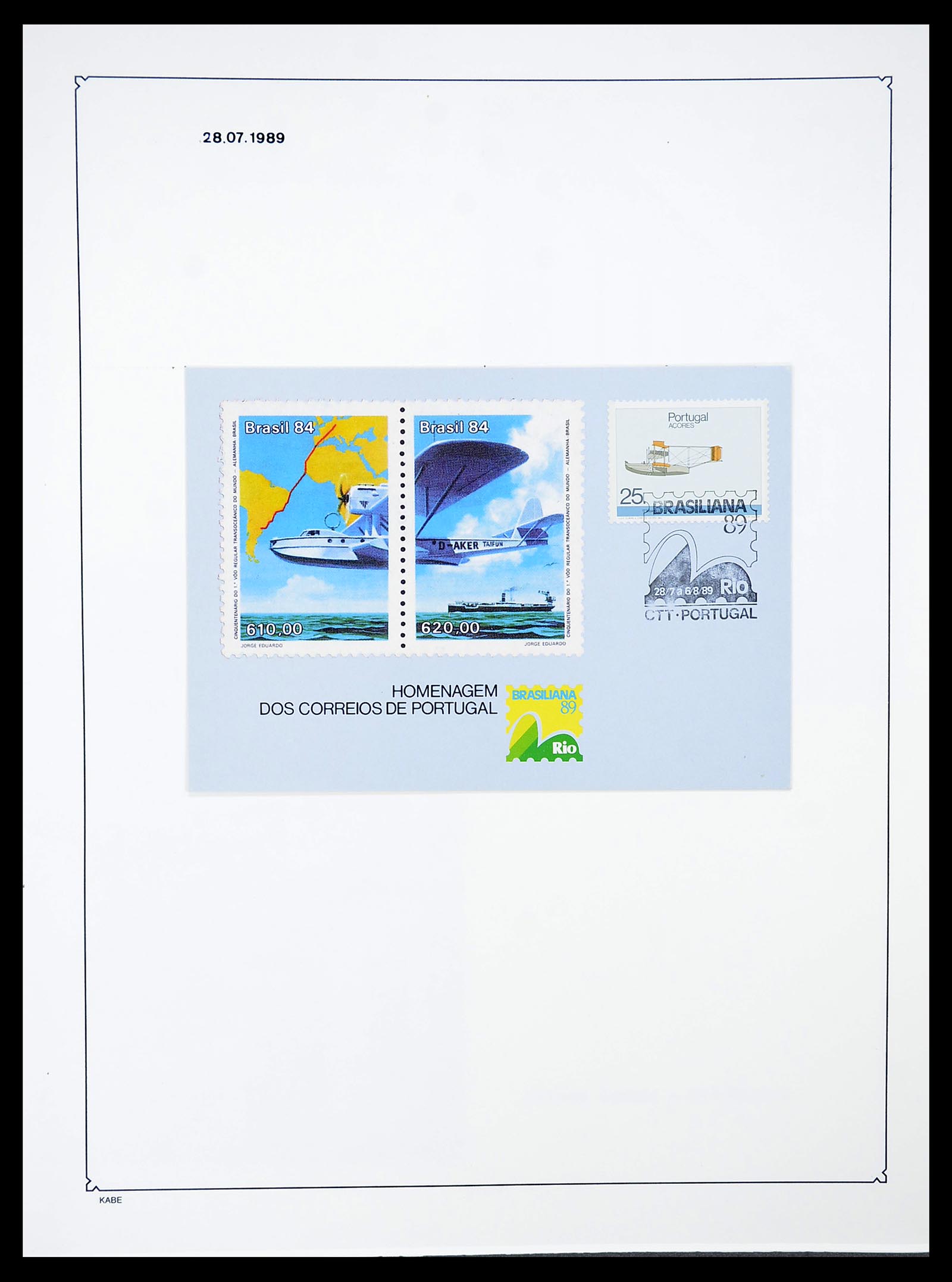 34646 041 - Stamp Collection 34646 Azores and Madeira 1980-2001.
