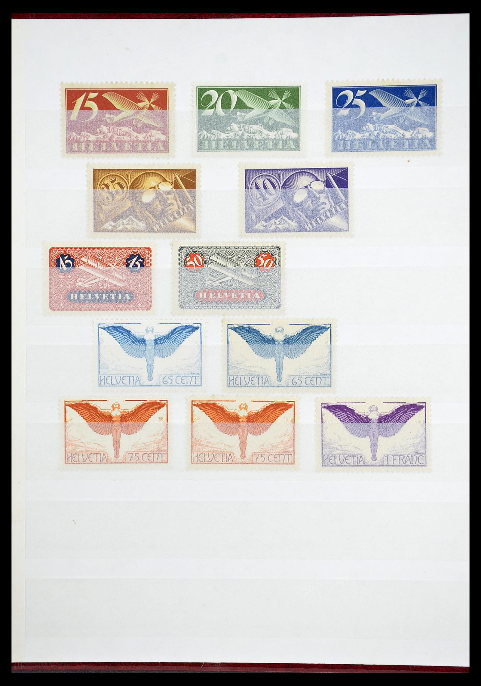 34647 004 - Stamp Collection 34647 Switzerland 1851-1960.