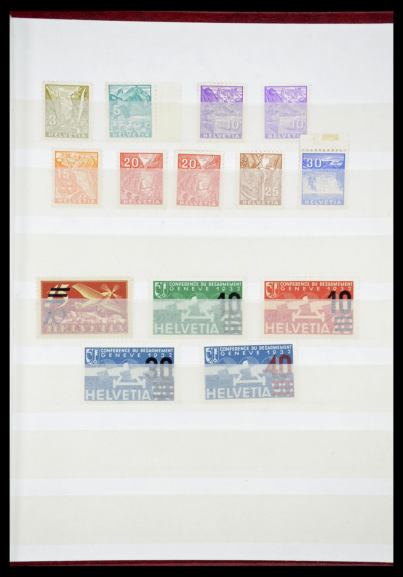 34647 007 - Stamp Collection 34647 Switzerland 1851-1960.