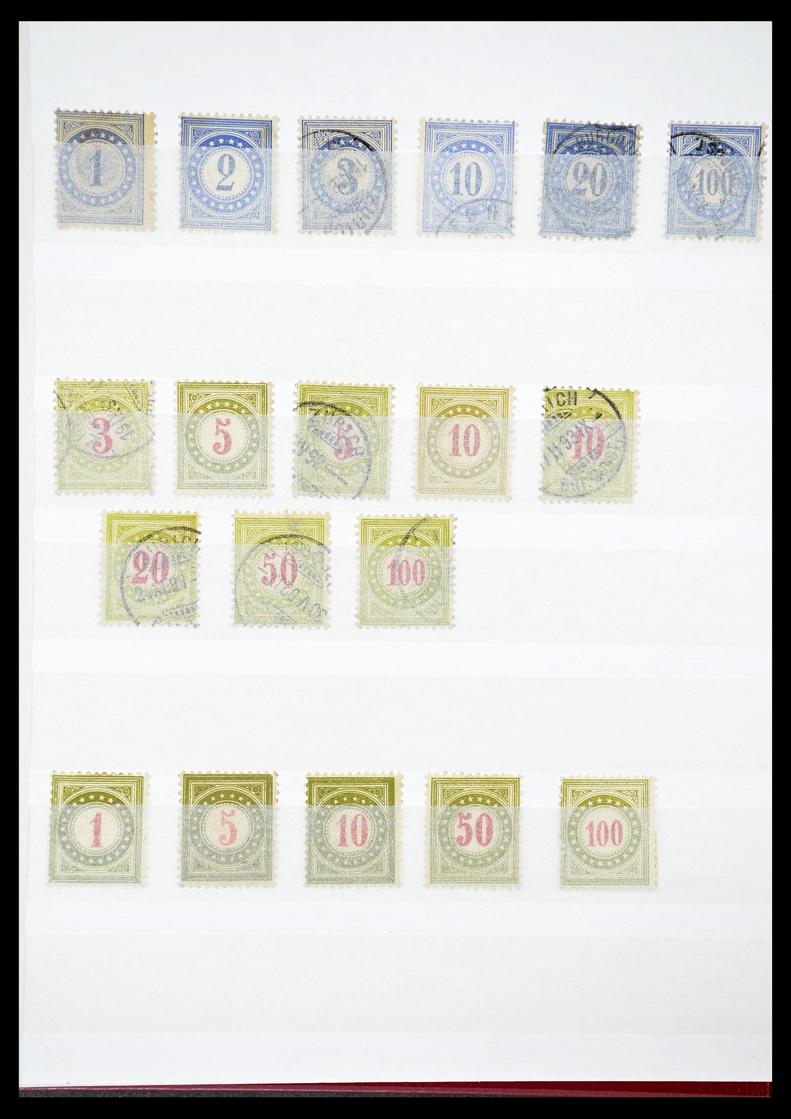 34647 018 - Postzegelverzameling 34647 Zwitserland 1851-1960.