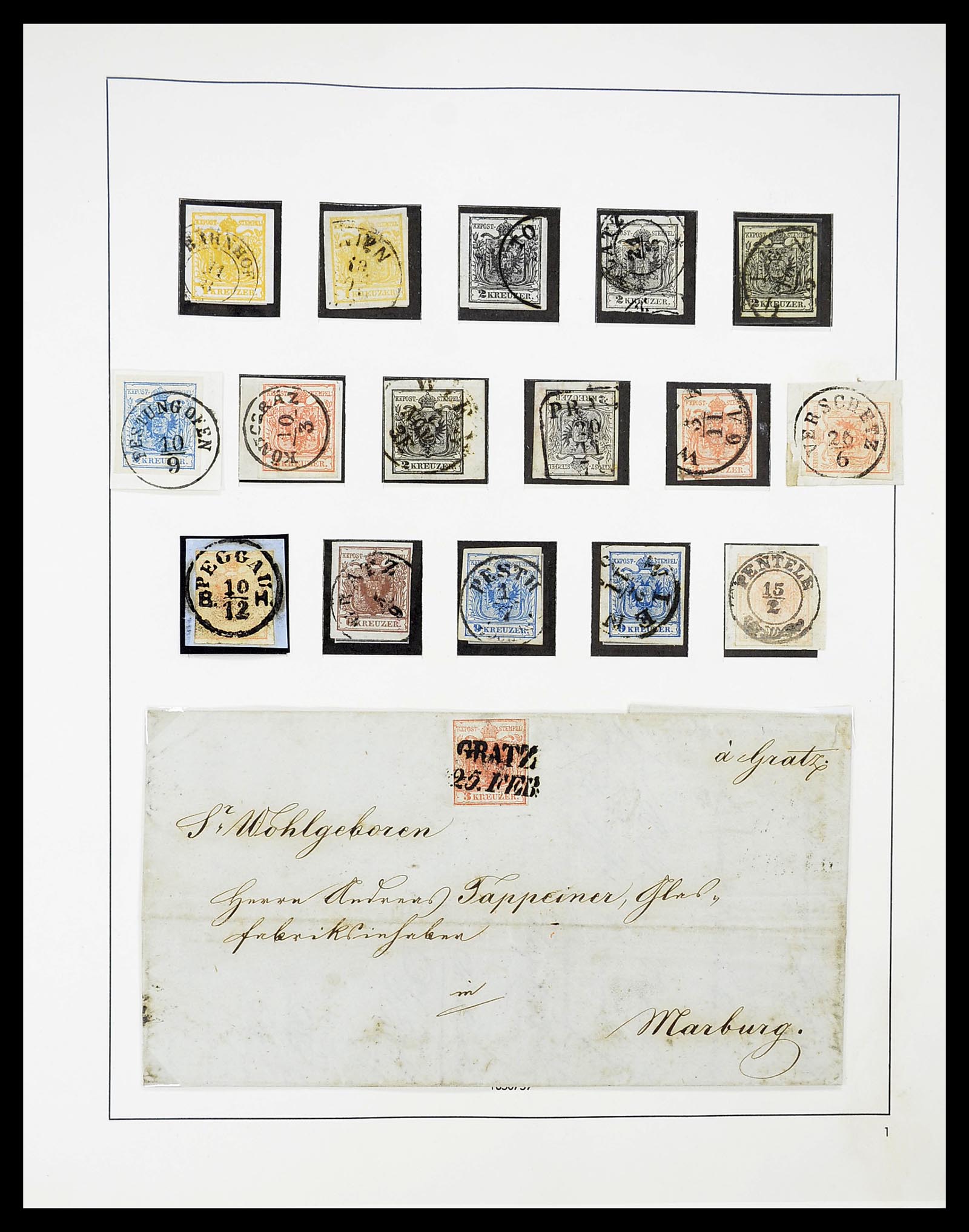 34650 002 - Postzegelverzameling 34650 Oostenrijk superverzameling 1850-1959.