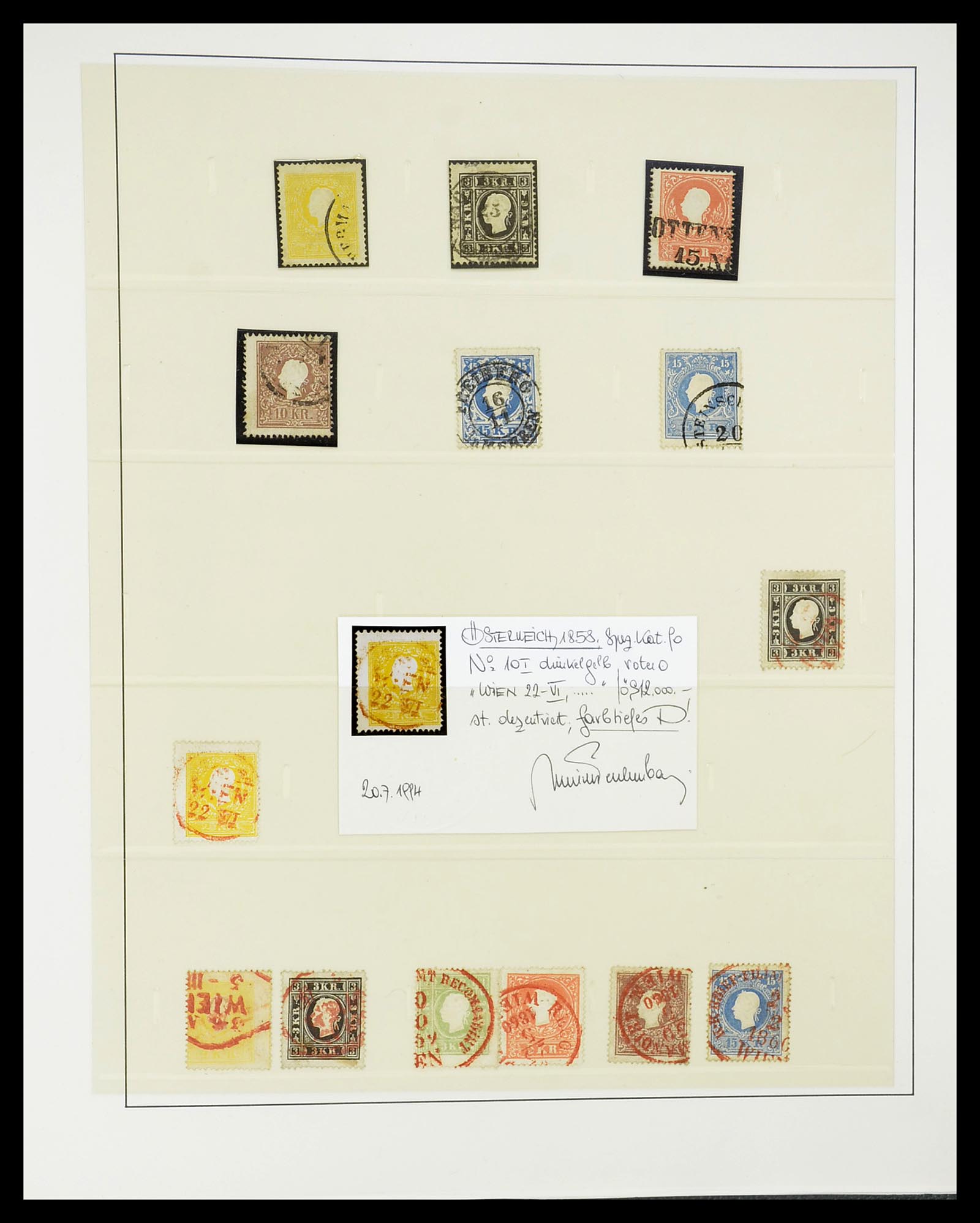 34650 007 - Postzegelverzameling 34650 Oostenrijk superverzameling 1850-1959.