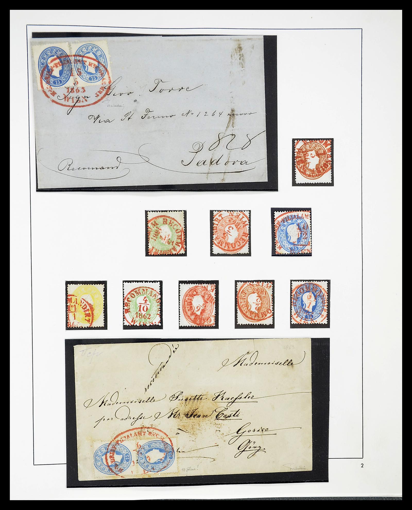 34650 013 - Postzegelverzameling 34650 Oostenrijk superverzameling 1850-1959.