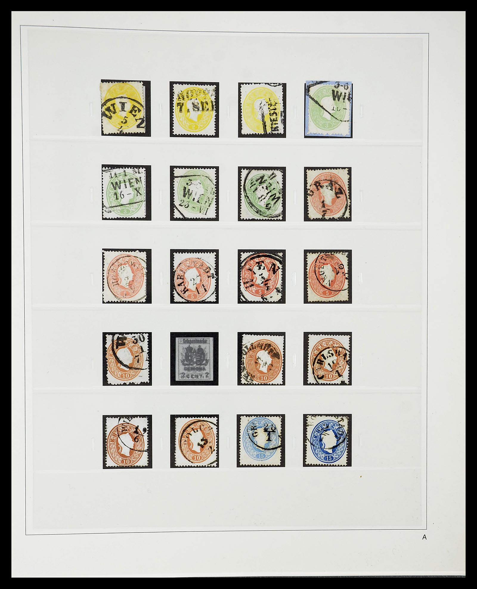 34650 014 - Postzegelverzameling 34650 Oostenrijk superverzameling 1850-1959.