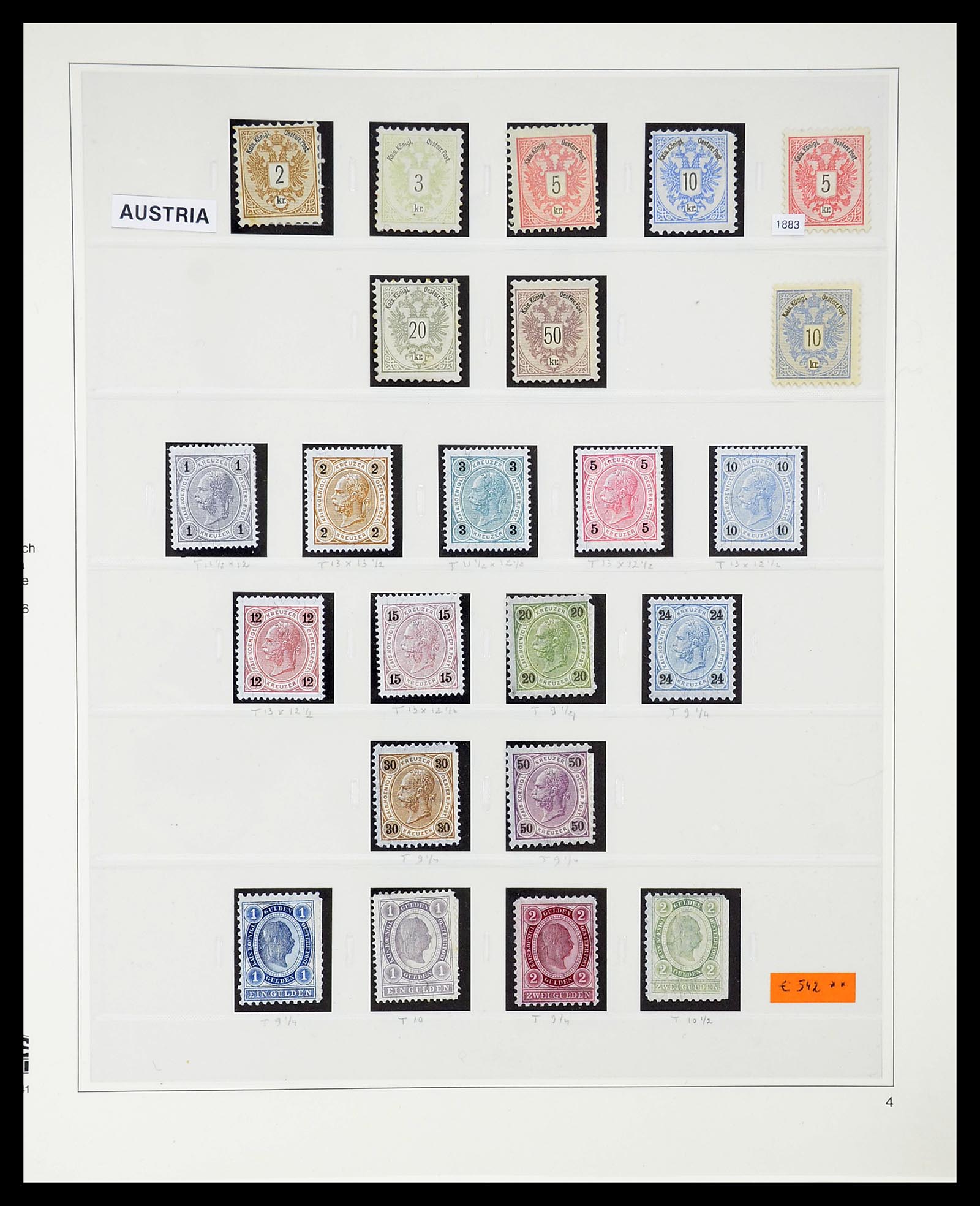 34650 020 - Stamp Collection 34650 Austria supercollection 1850-1959.
