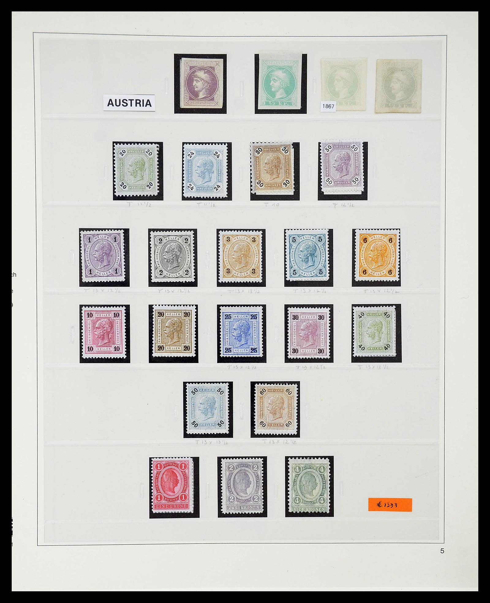 34650 022 - Stamp Collection 34650 Austria supercollection 1850-1959.