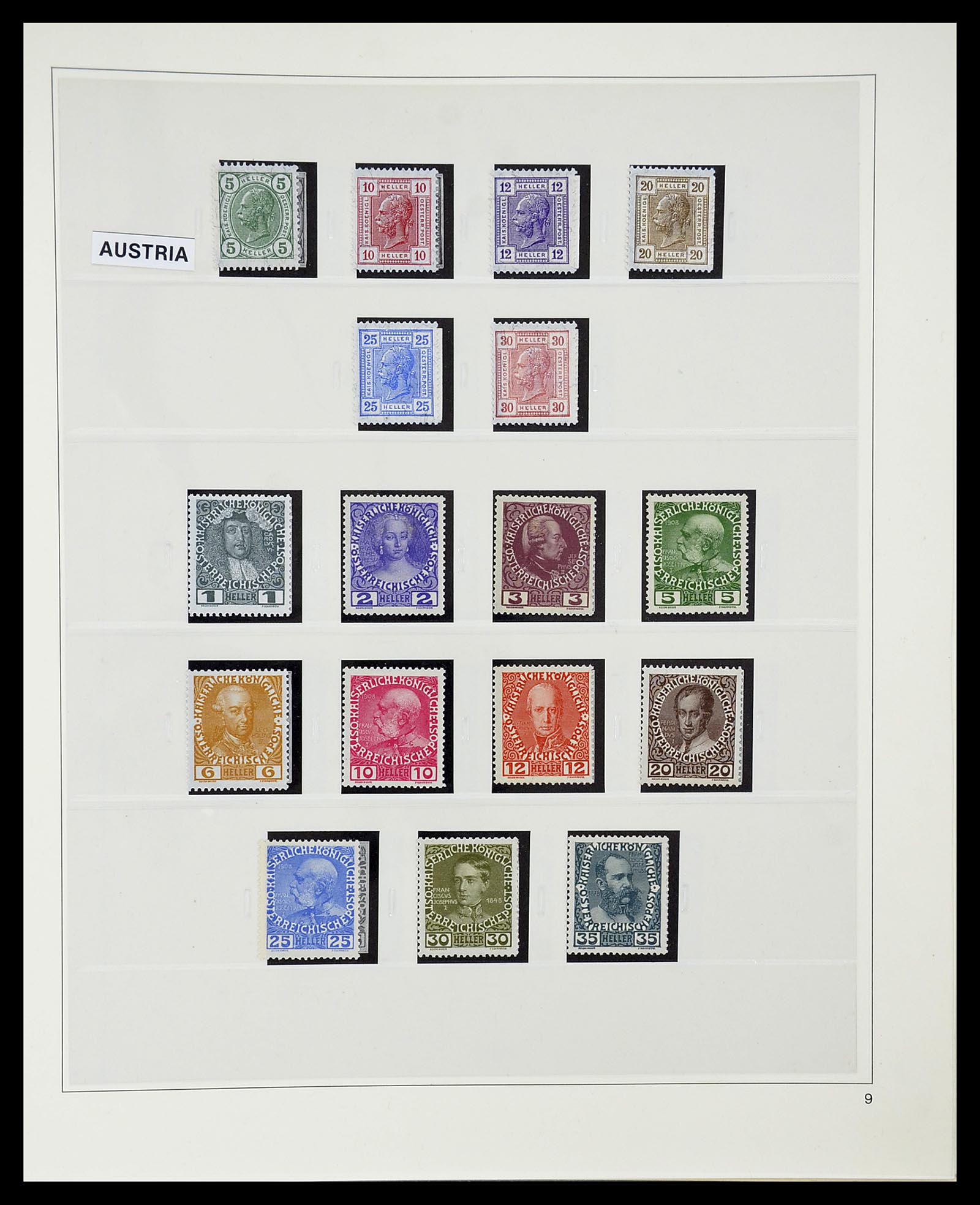 34650 029 - Stamp Collection 34650 Austria supercollection 1850-1959.