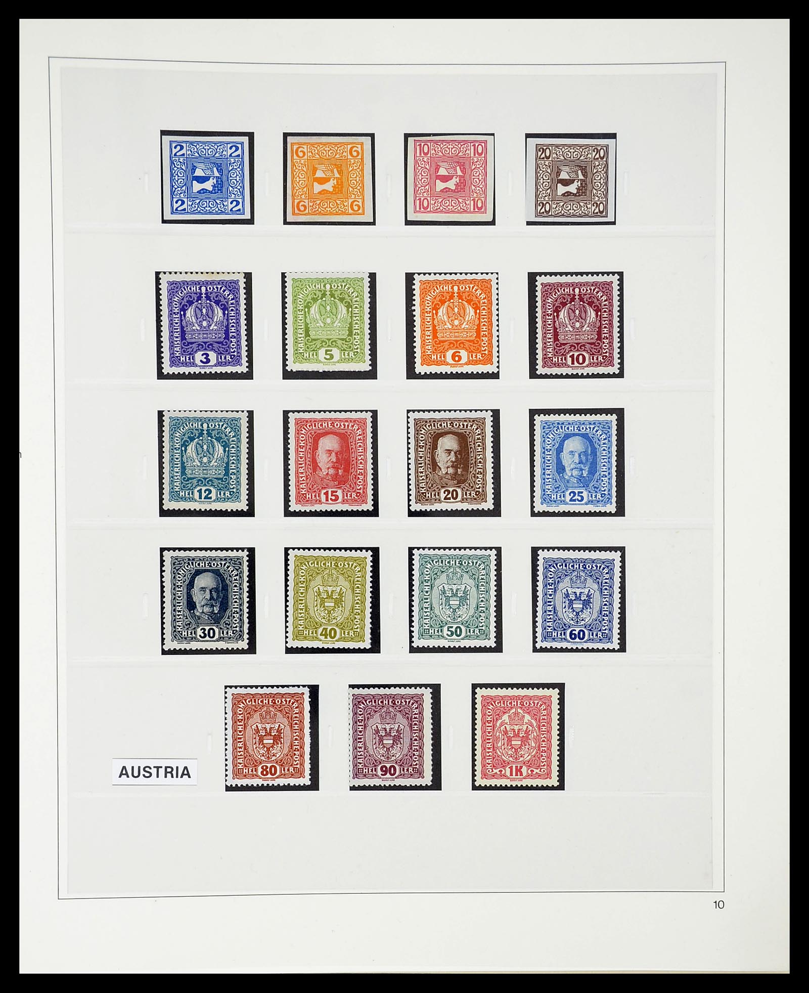 34650 032 - Stamp Collection 34650 Austria supercollection 1850-1959.