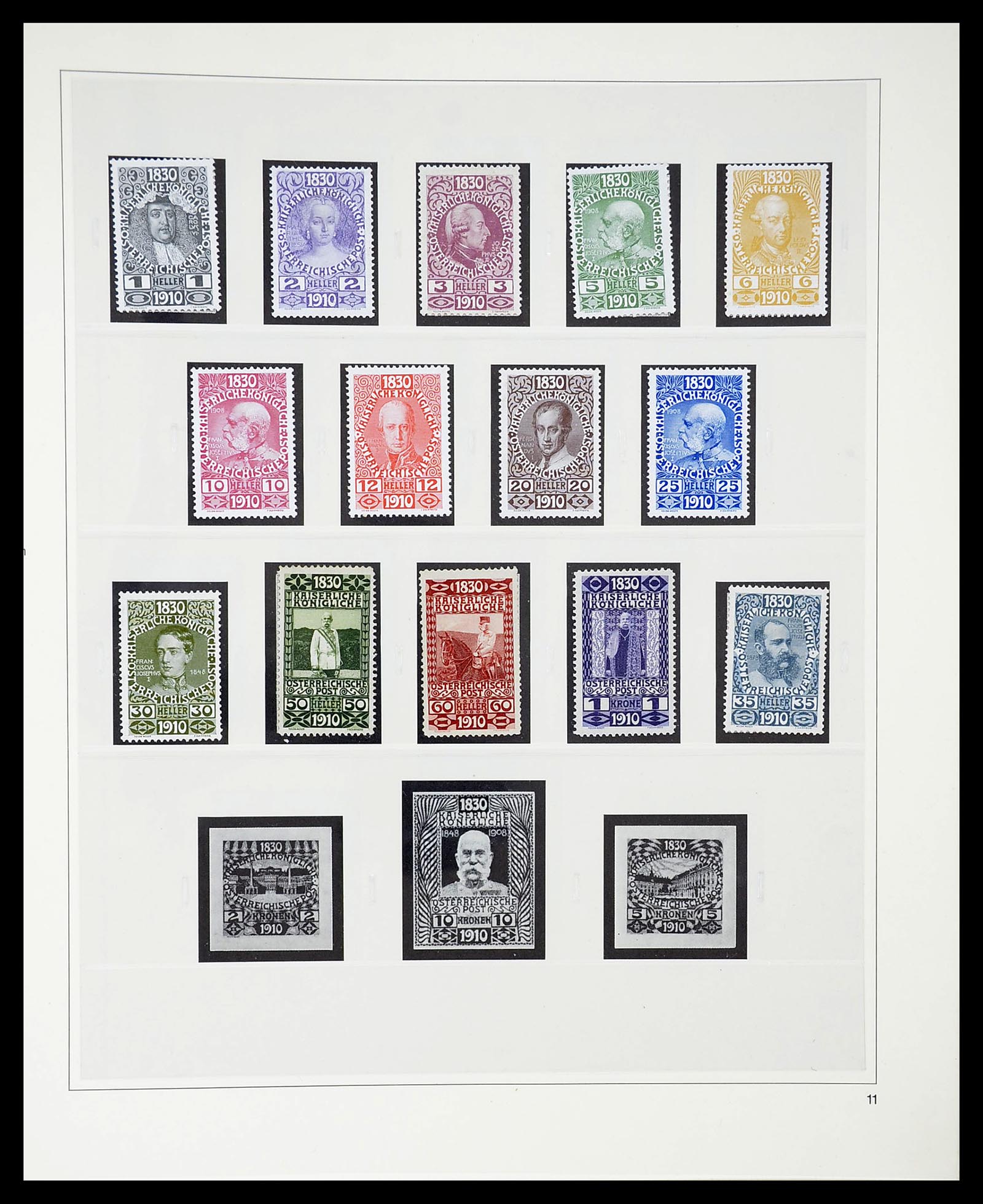 34650 034 - Stamp Collection 34650 Austria supercollection 1850-1959.