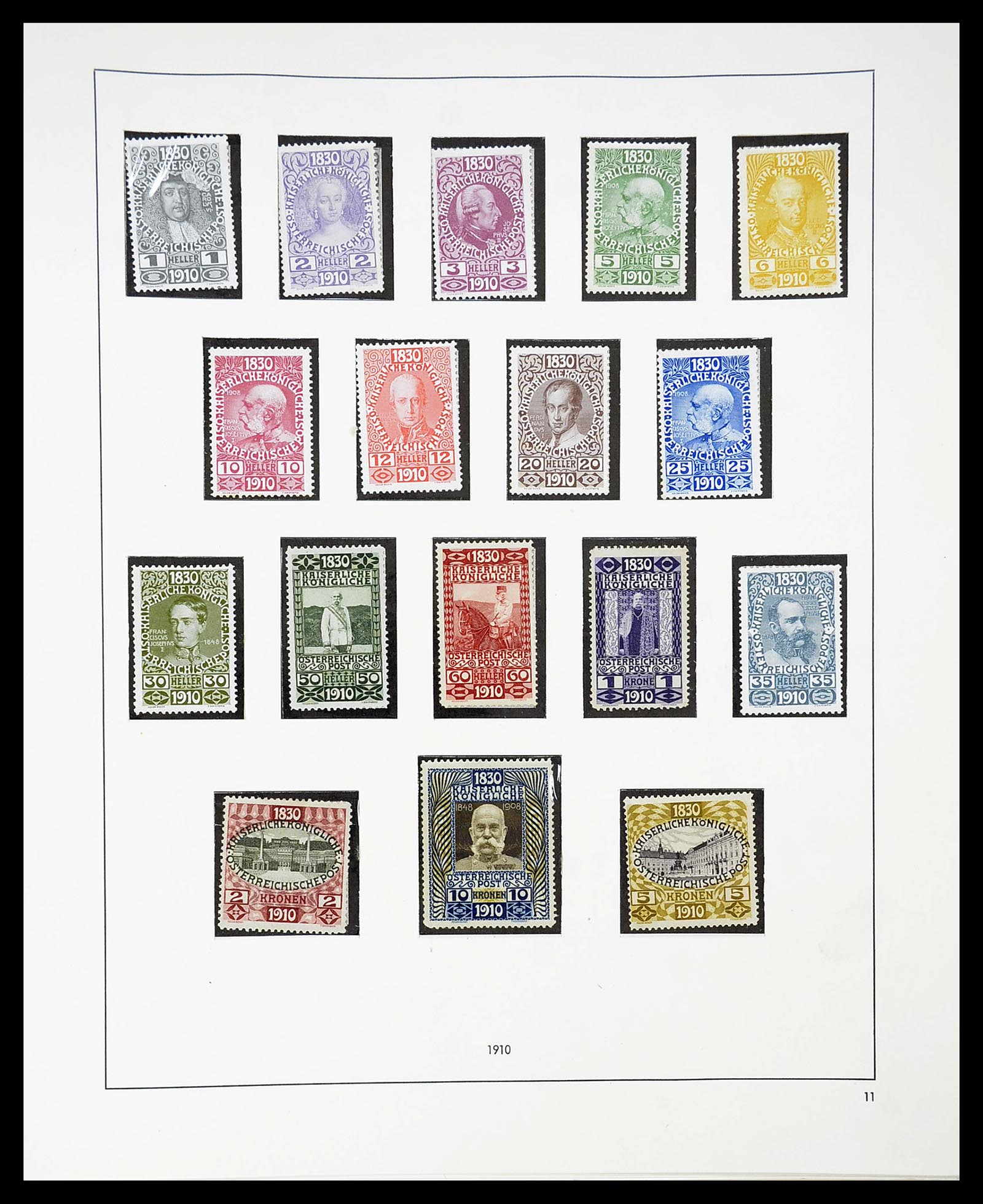 34650 035 - Stamp Collection 34650 Austria supercollection 1850-1959.