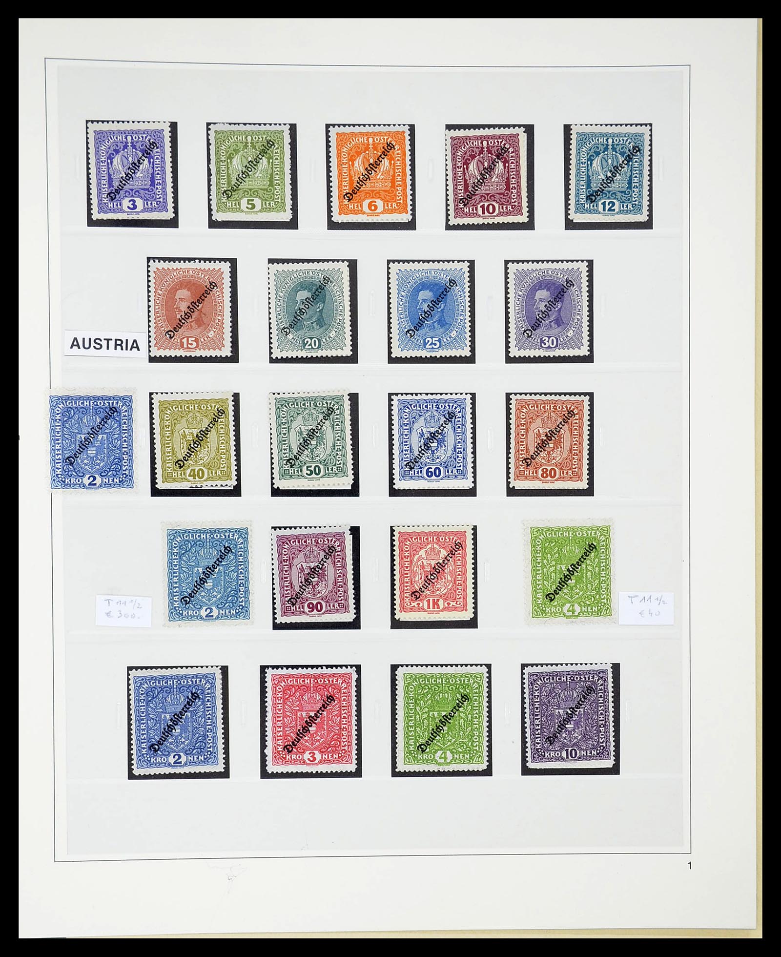 34650 043 - Stamp Collection 34650 Austria supercollection 1850-1959.
