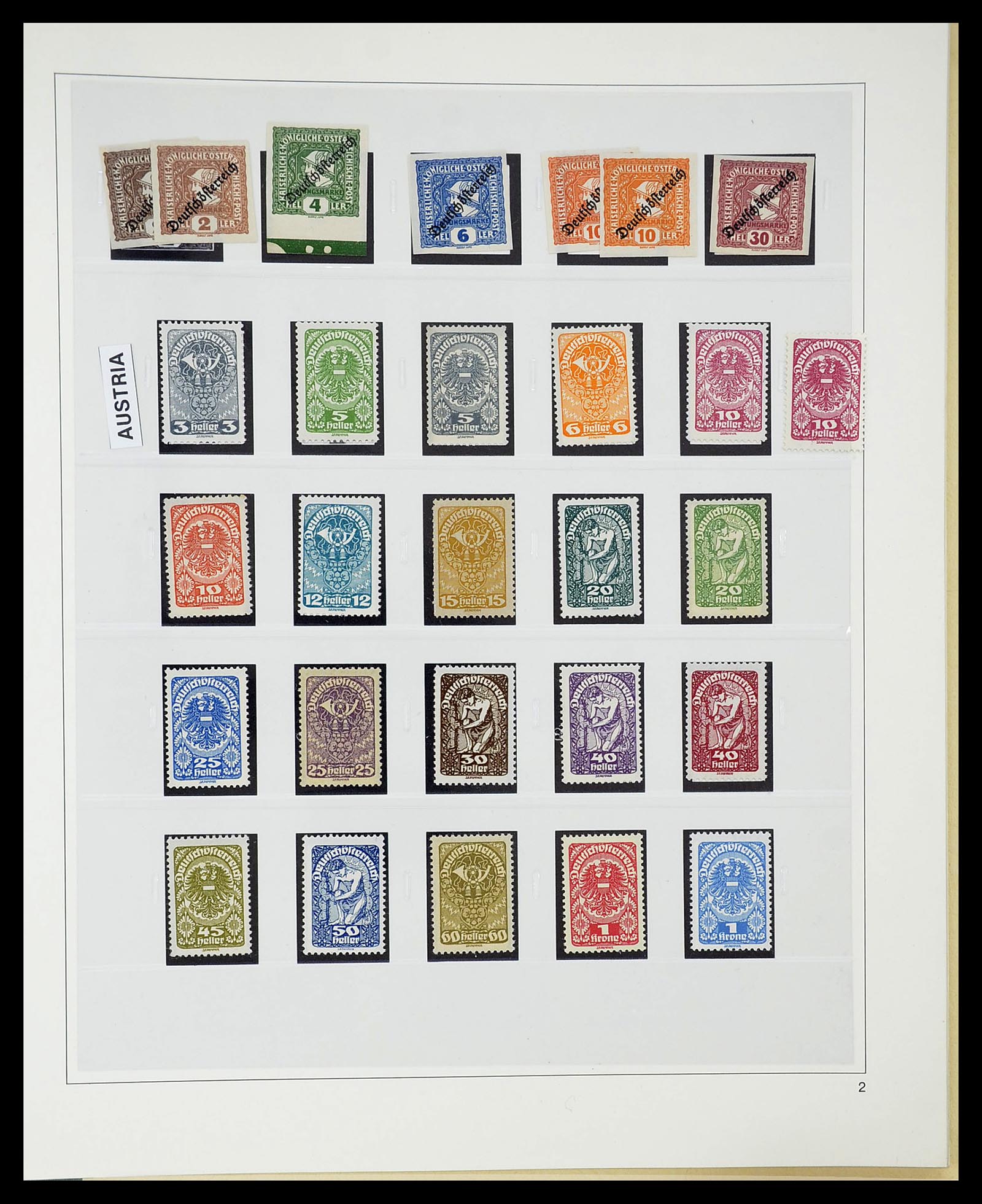 34650 044 - Postzegelverzameling 34650 Oostenrijk superverzameling 1850-1959.