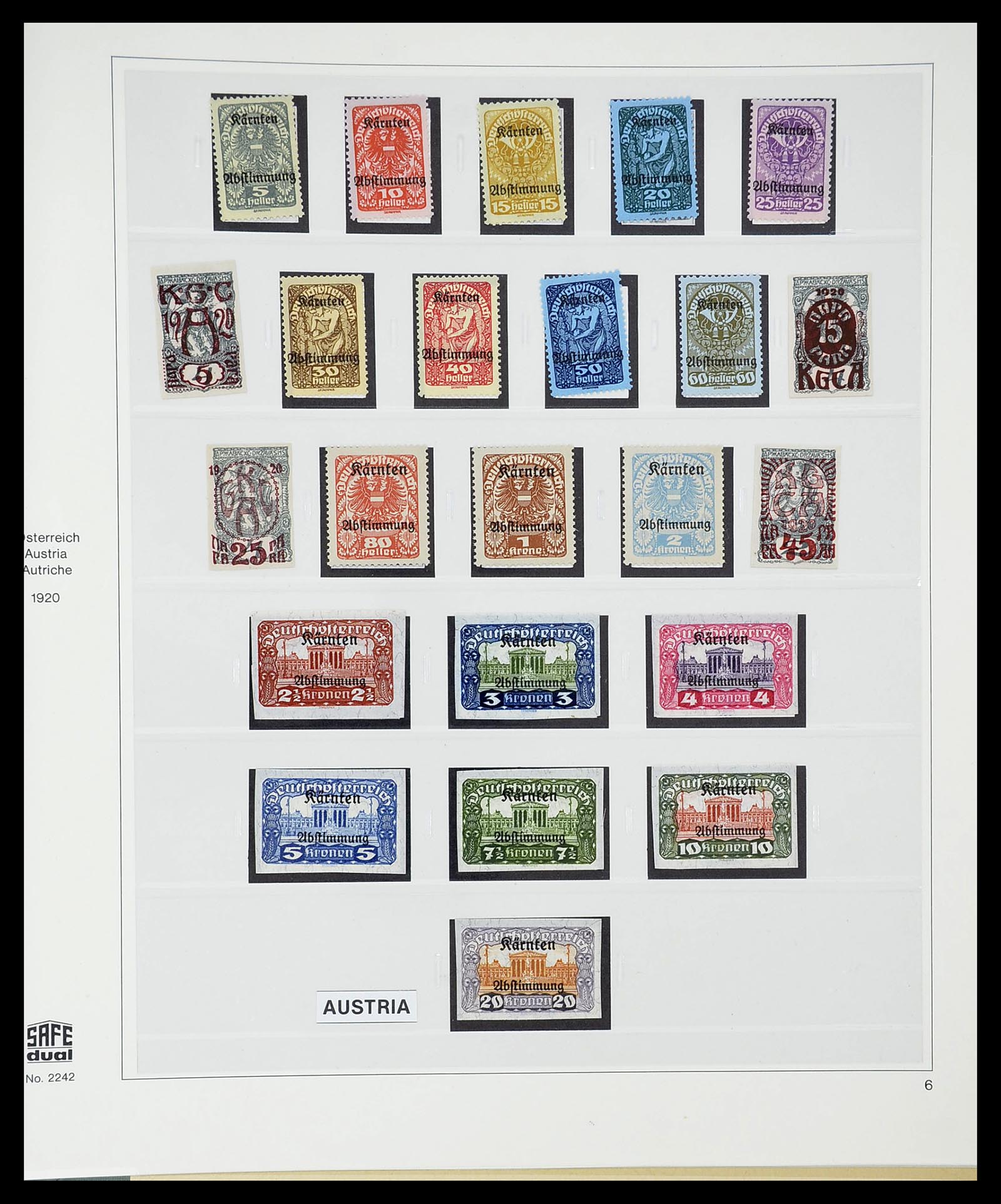 34650 050 - Stamp Collection 34650 Austria supercollection 1850-1959.