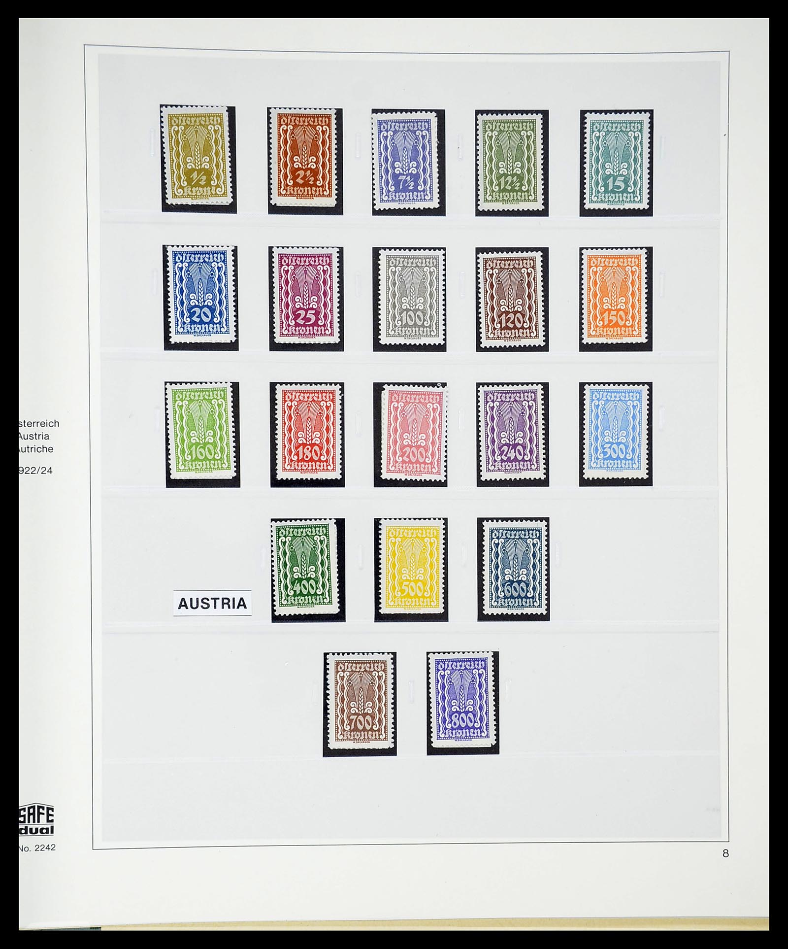 34650 054 - Postzegelverzameling 34650 Oostenrijk superverzameling 1850-1959.